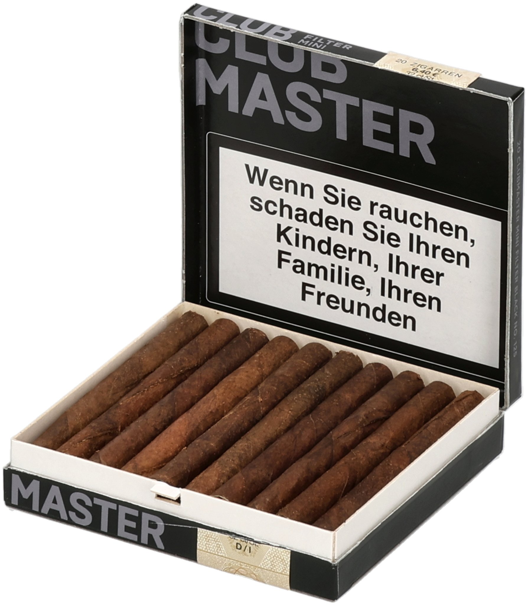 Mini Filter Black Edition box open