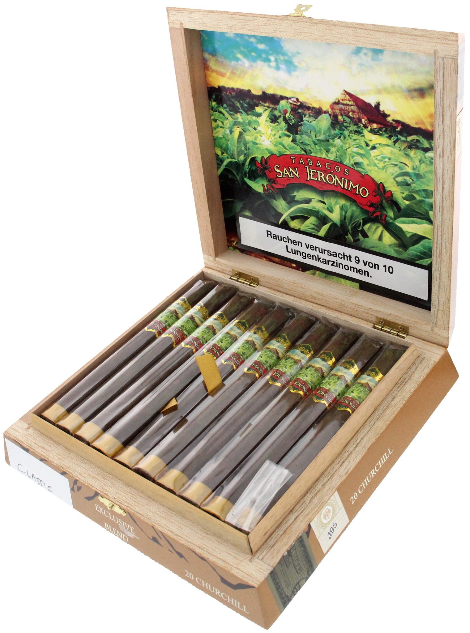 San Jeronimo Classic Churchill Kiste offen