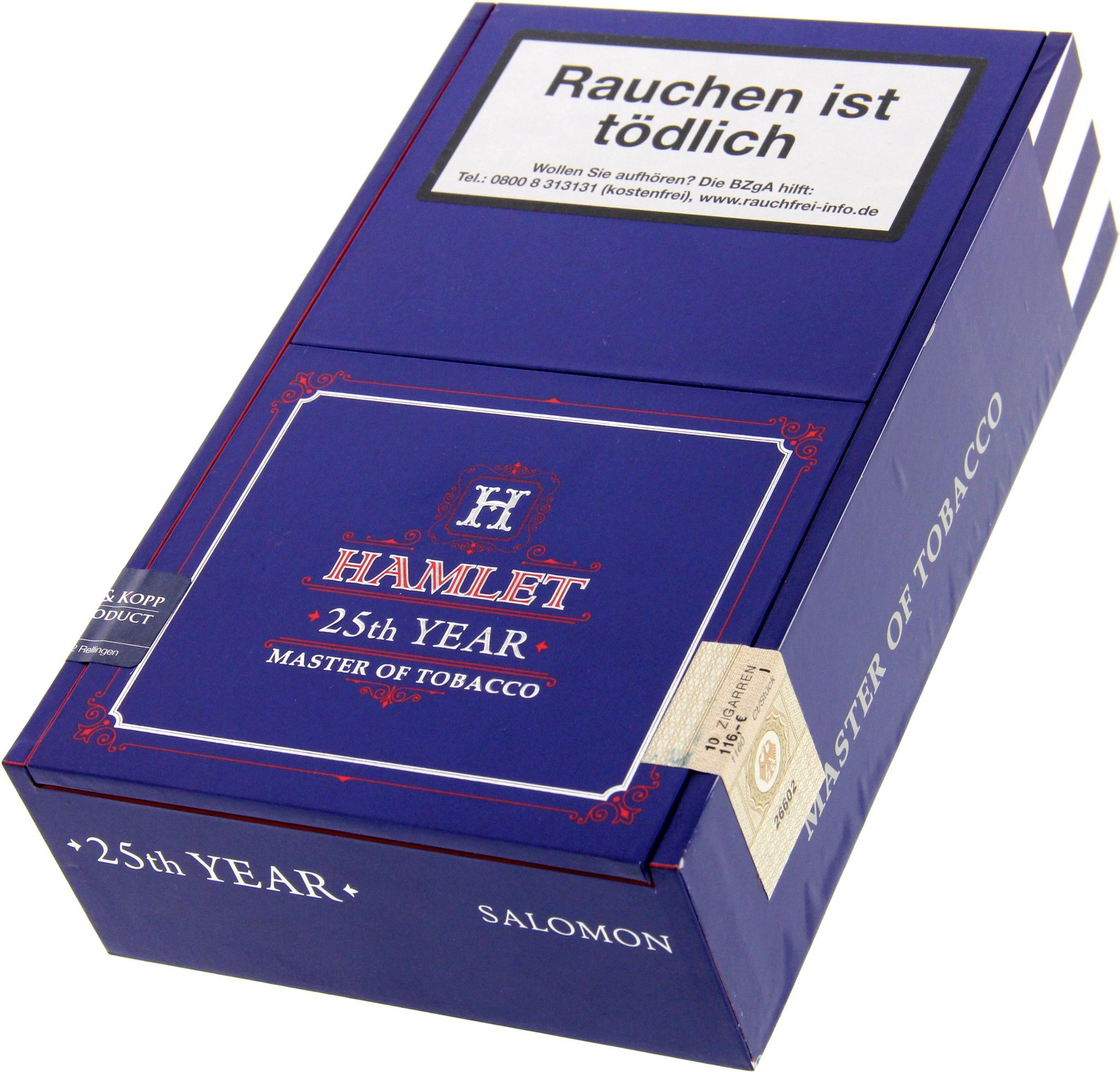 Rocky Patel Tabaquero Hamlet Paredes 25th Year Salomon Kiste