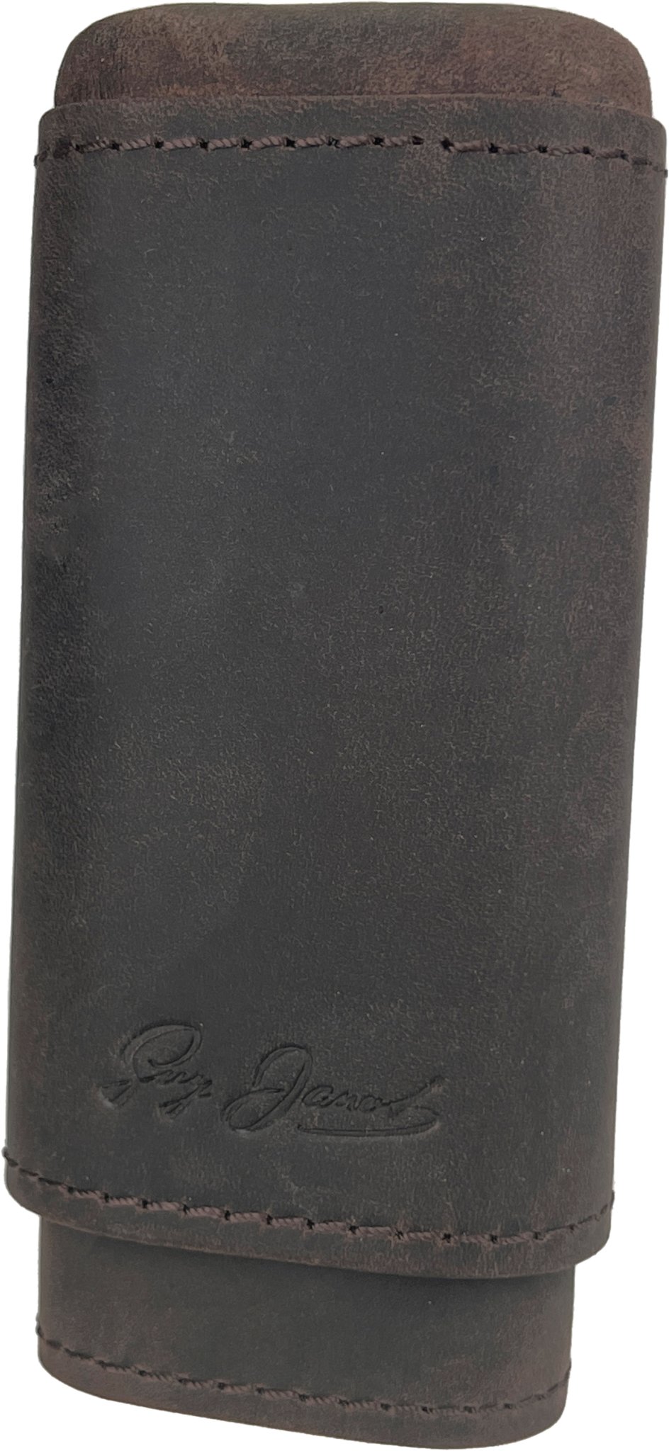 Guy Janot Zigarrenetui Jägerleder 2er Extra mit Zedernholz (8625)