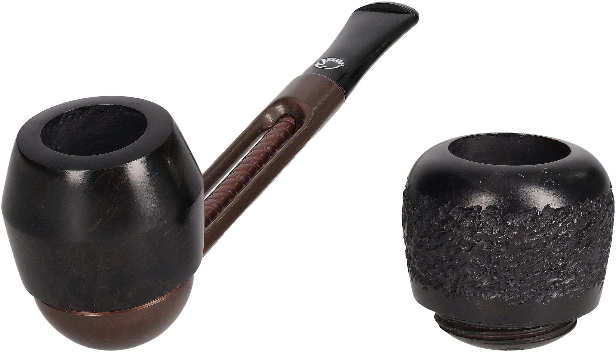Falcon Pfeifensystem Starterset Extra Set Gerade Glatt Bulldog_Offen
