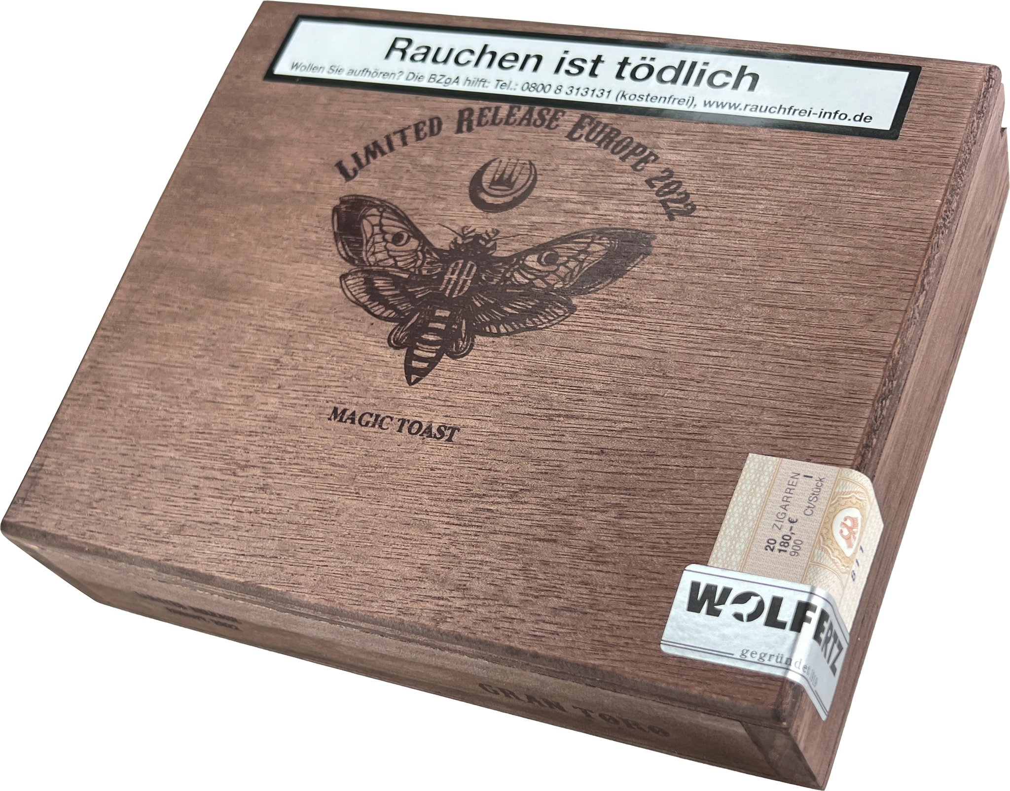 Alec Bradley Magic Toast Gran Toro Limited Release Europe 2022 Kiste
