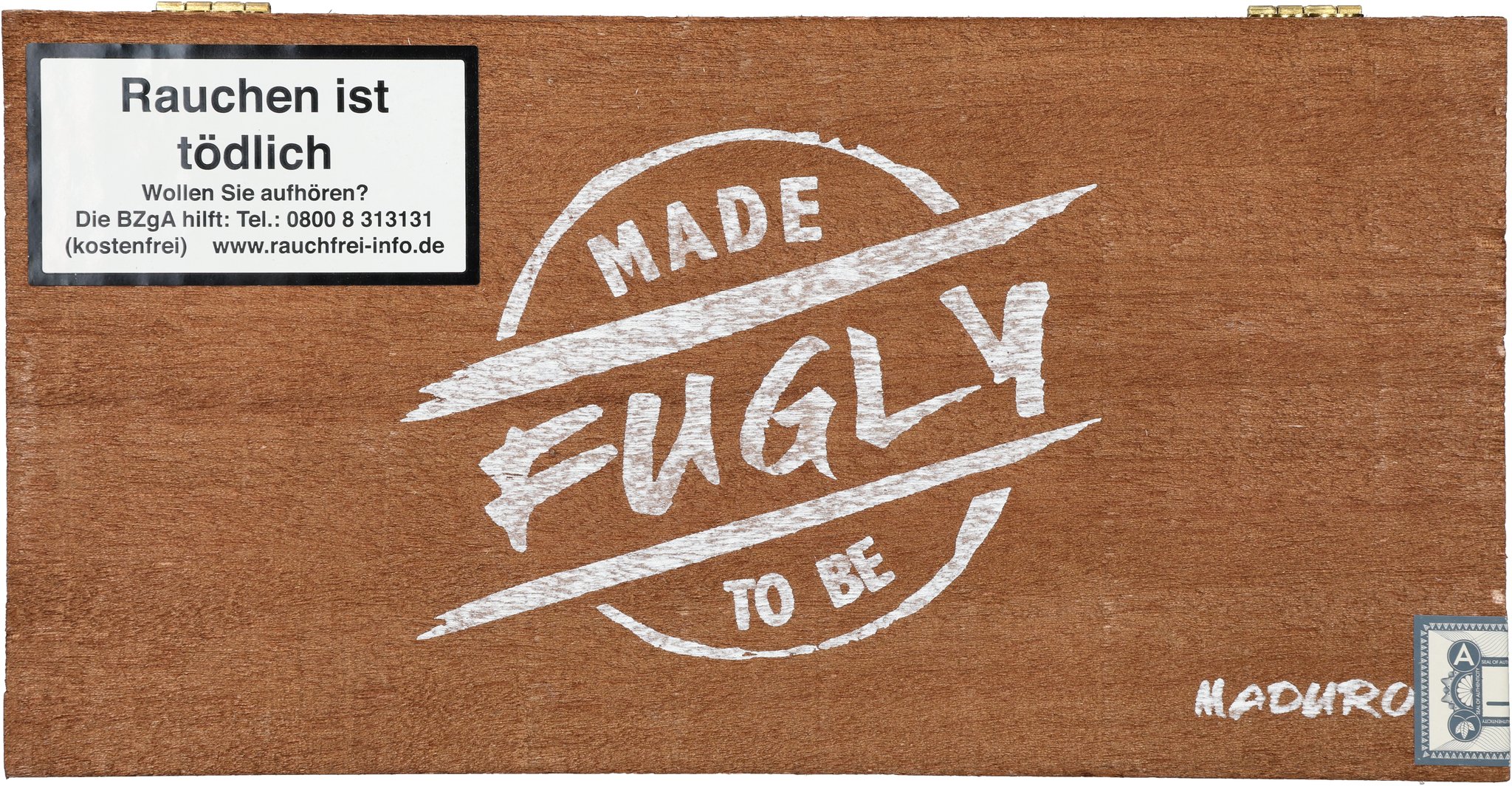 Rugged Country Fugly Cheroots box front
