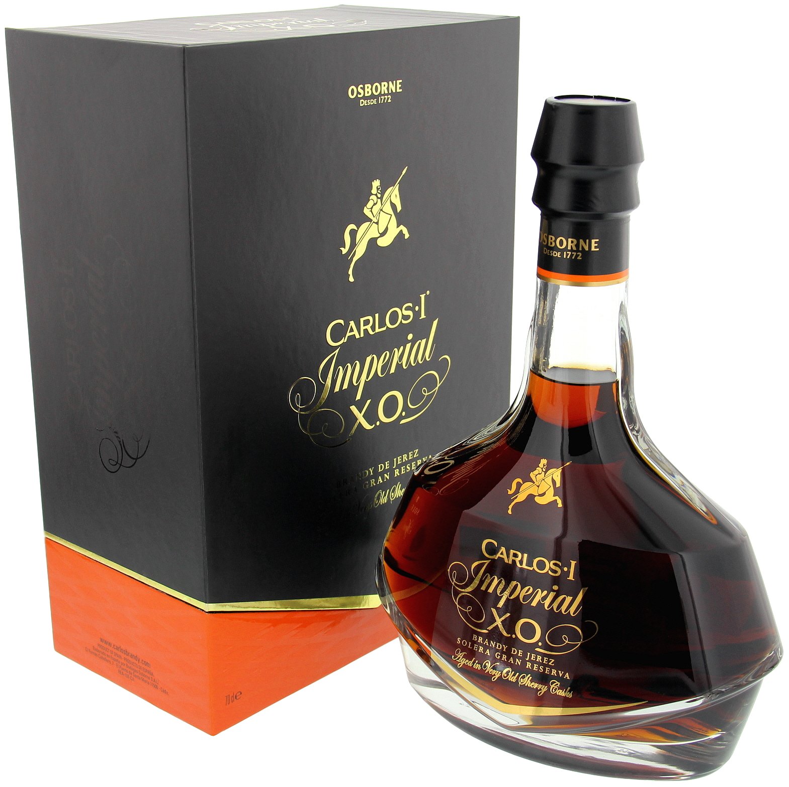 Carlos I Imperial XO (0,7l  40% vol.) Detailansicht