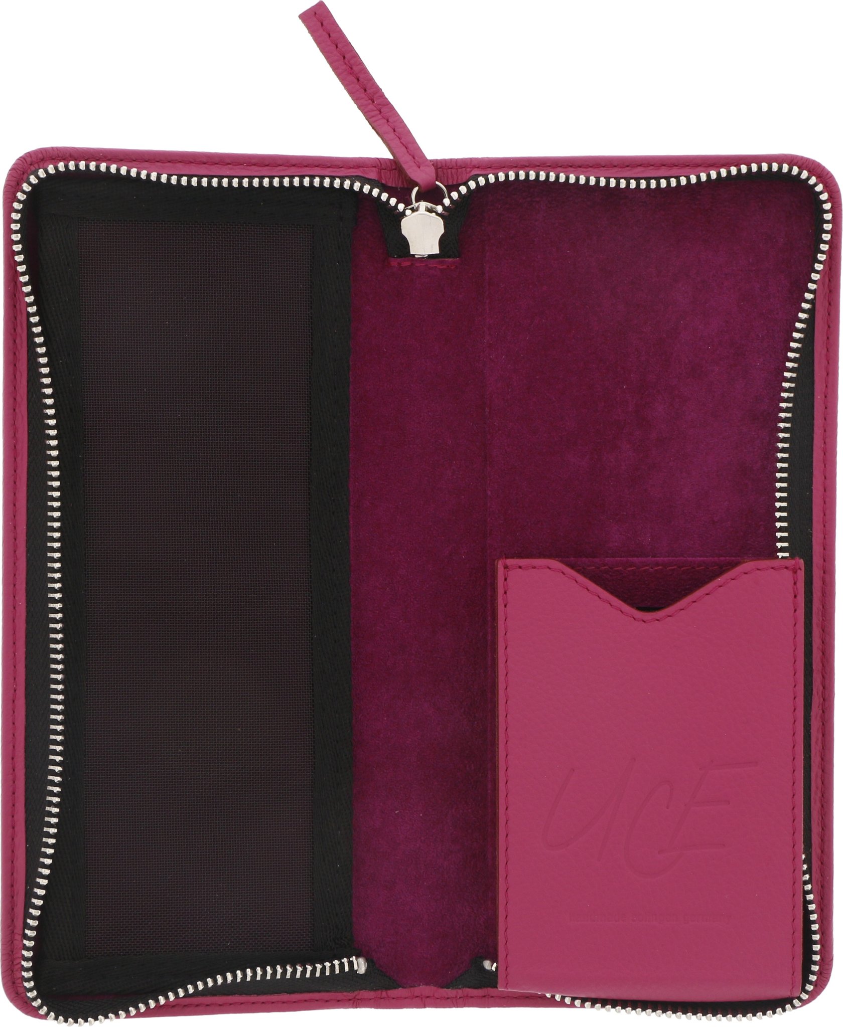 UCE Zigarren-Etuis 100% Rind-Leder rosa klein Detailbild