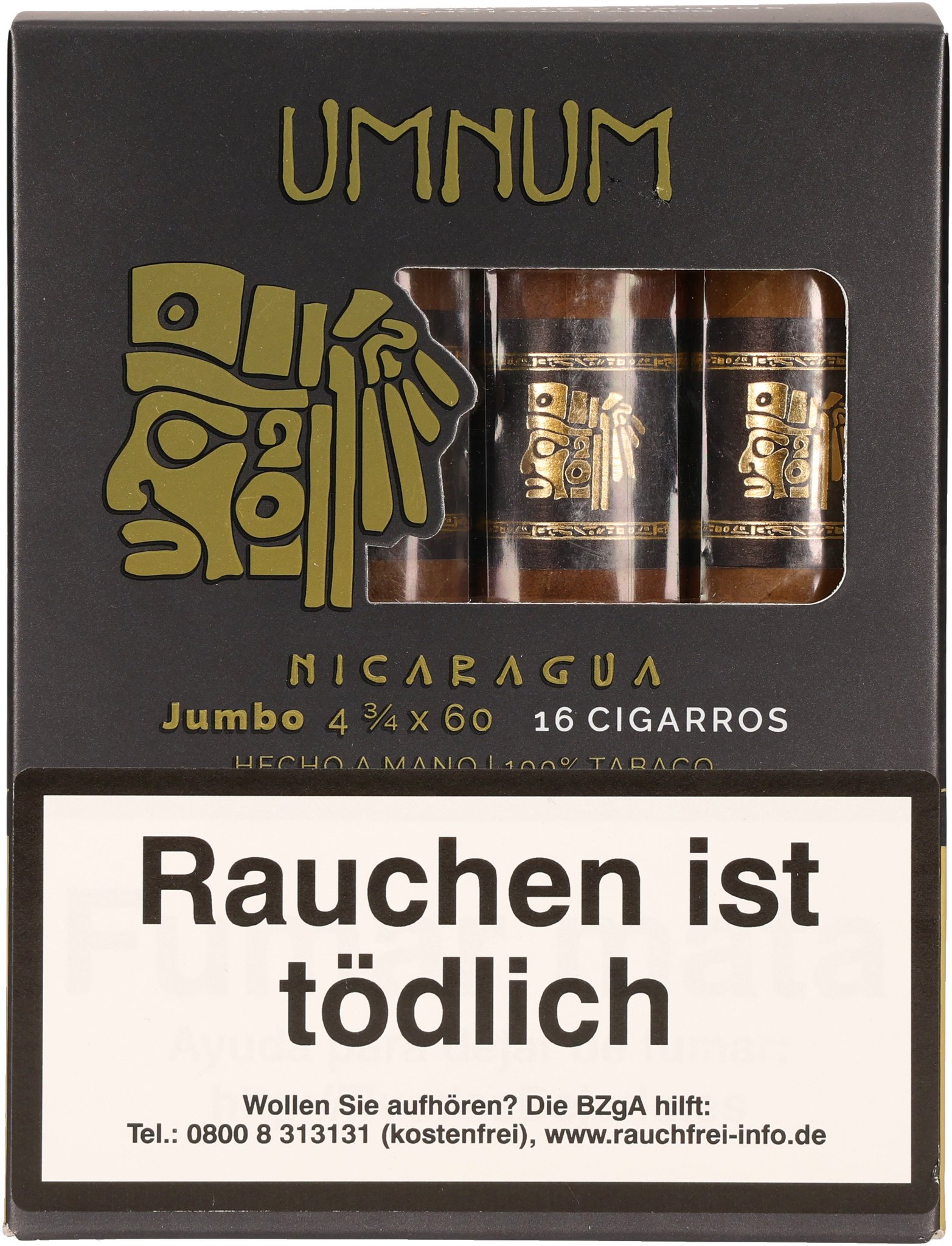 Nicaragua Jumbo box front