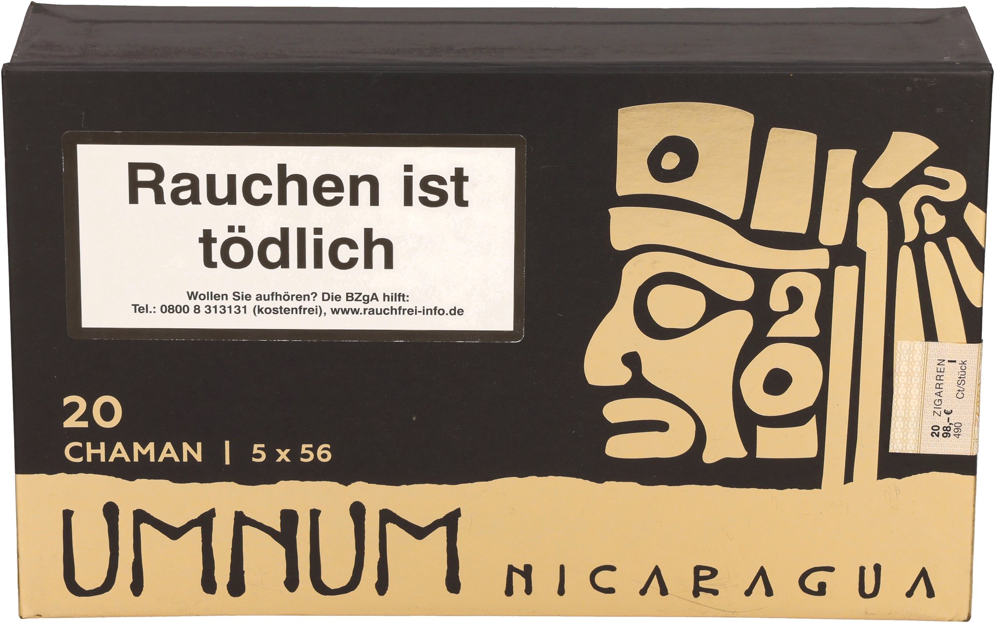 Nicaragua Chaman box front