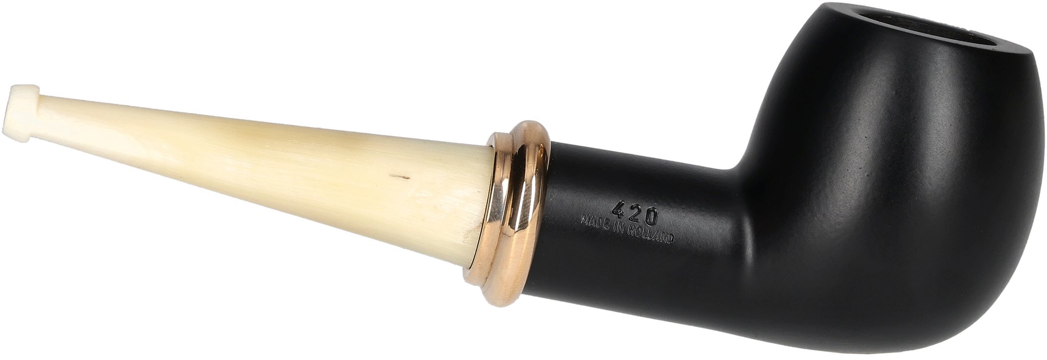 Black matte horn Mouthpiece Modell 420_02