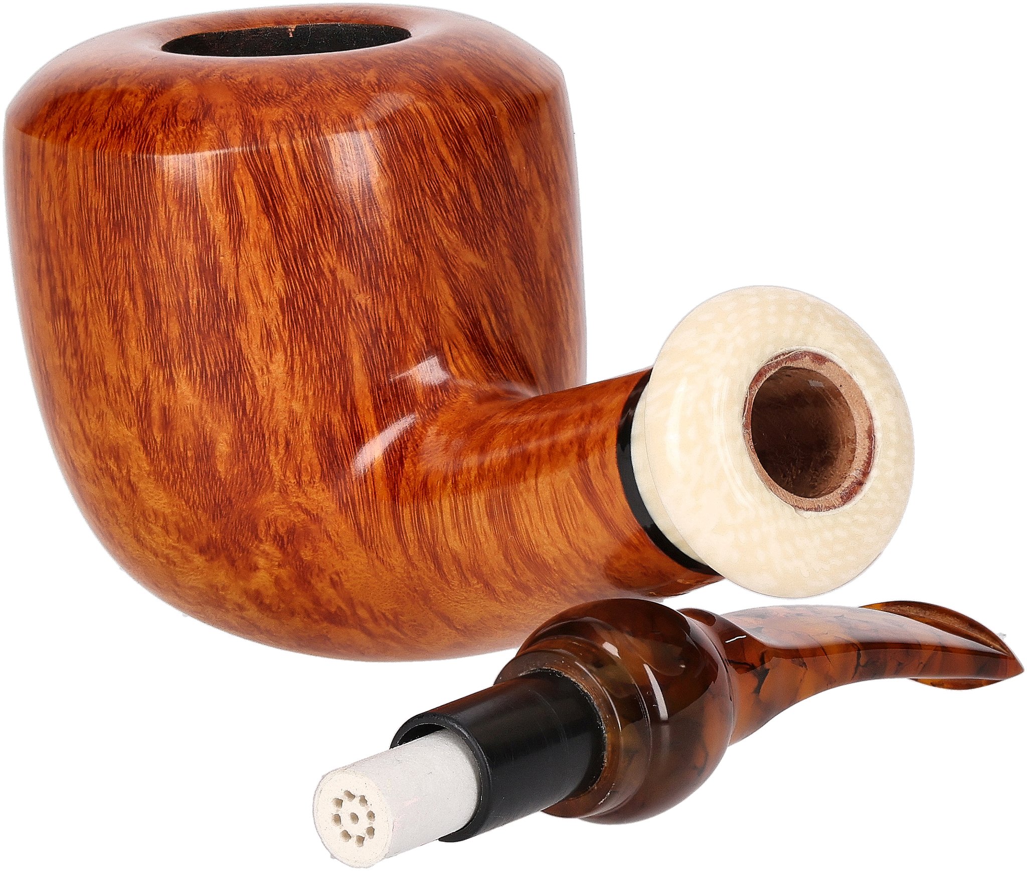 Holmer Knudsen Freehand Pfeifen Pot Gewachst_06