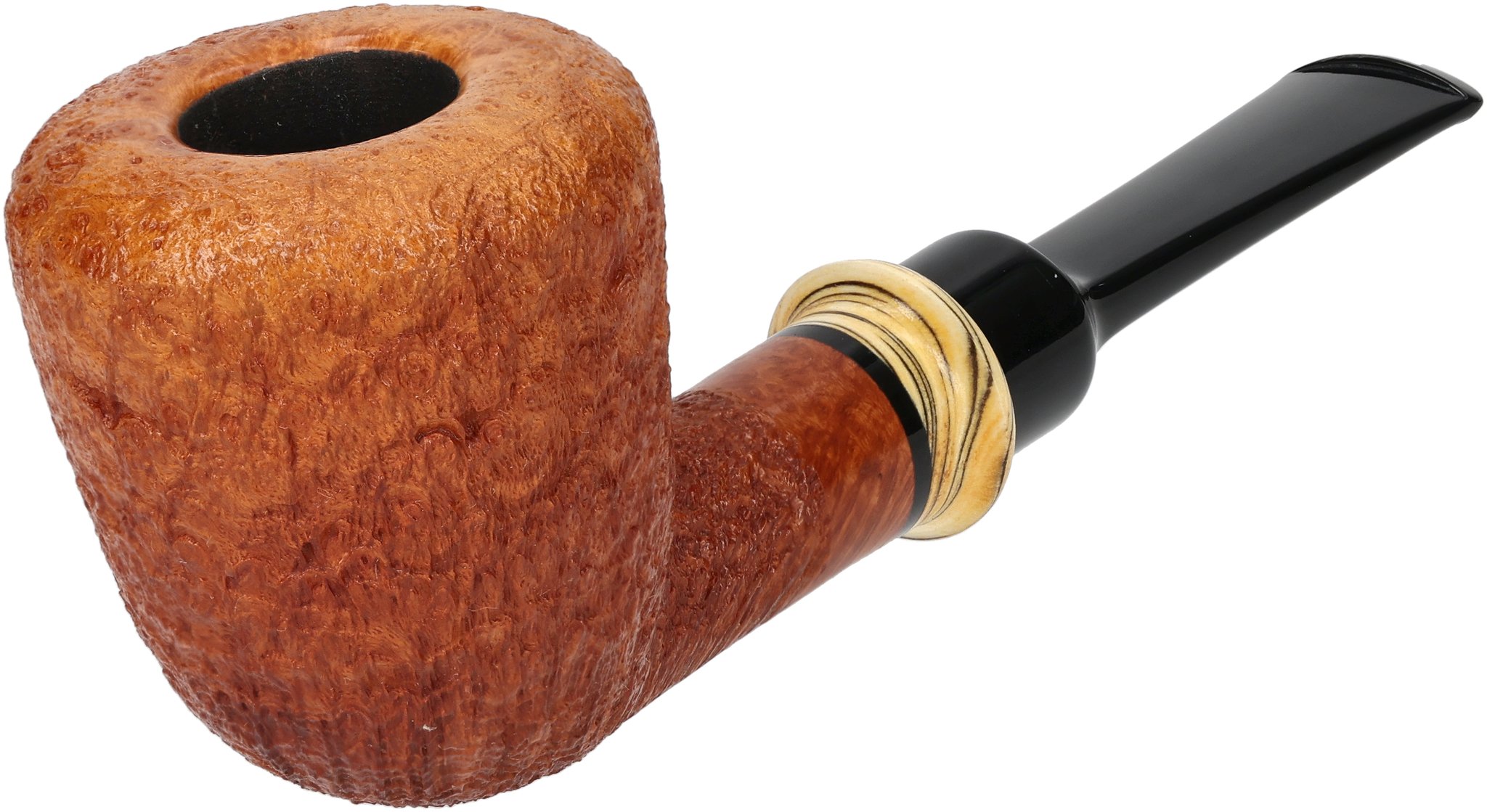 Holmer Knudsen Freehand Pfeifen Dublin Sandgestrahlt Grade_03