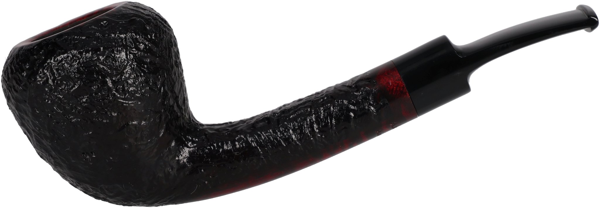 Holmer Knudsen Freehand Pfeifen Strawberry Sandgestrahlt_01