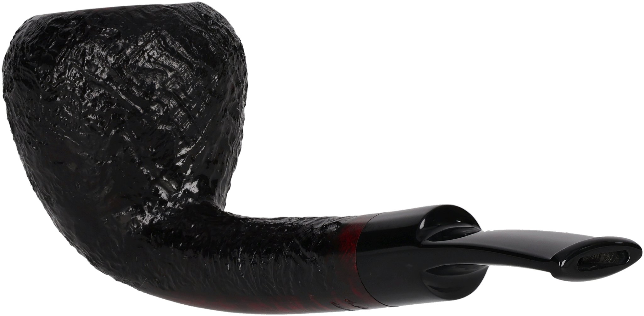 Holmer Knudsen Freehand Pfeifen Strawberry Sandgestrahlt_02