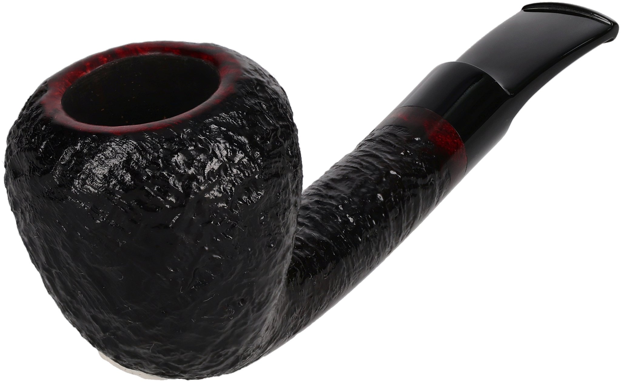 Holmer Knudsen Freehand Pfeifen Strawberry Sandgestrahlt_03