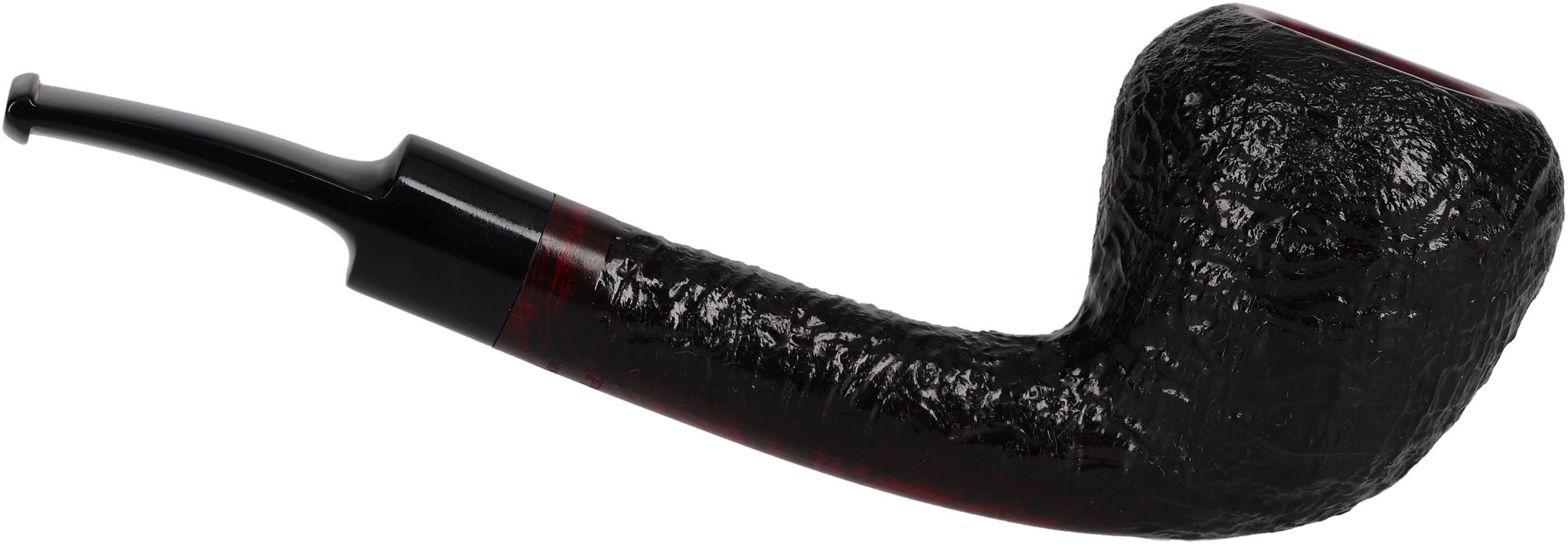 Holmer Knudsen Freehand Pfeifen Strawberry Sandgestrahlt_04