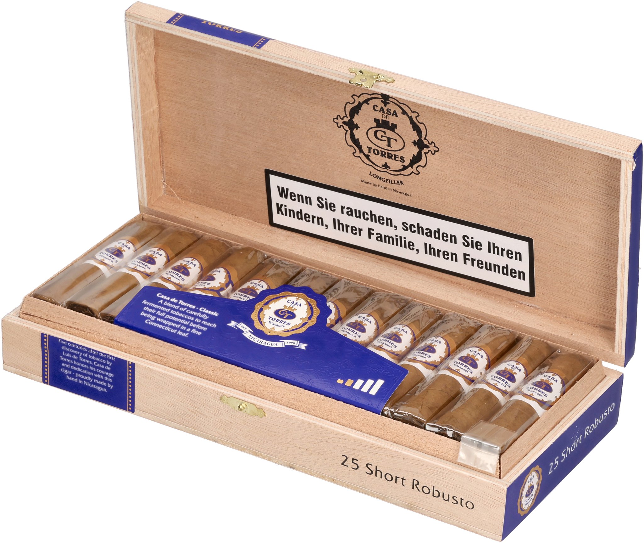 Casa De Torres Short Robusto box open