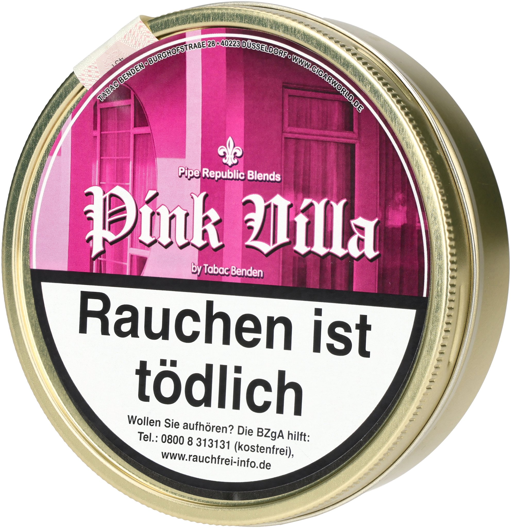 Pink Villa 100g tin