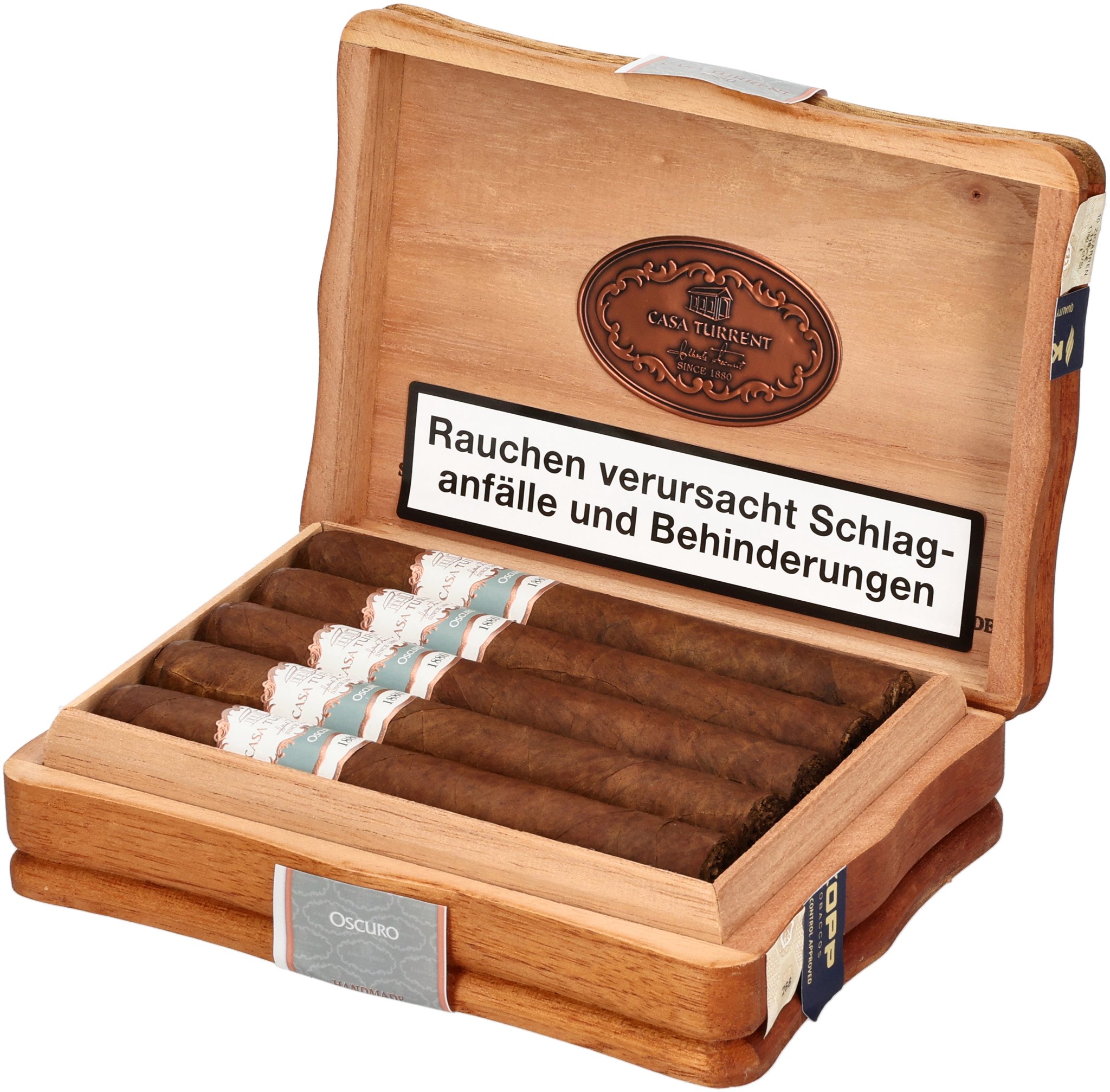 Casa Turrent 1880 Oscuro Doble Robusto_Offen