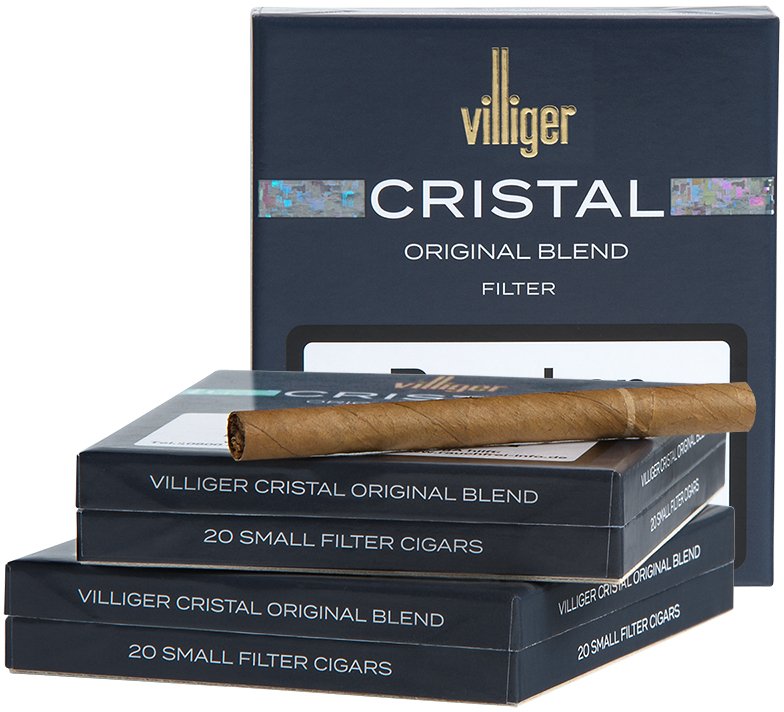 Villiger Cristal Original Blend Filter Detailbild