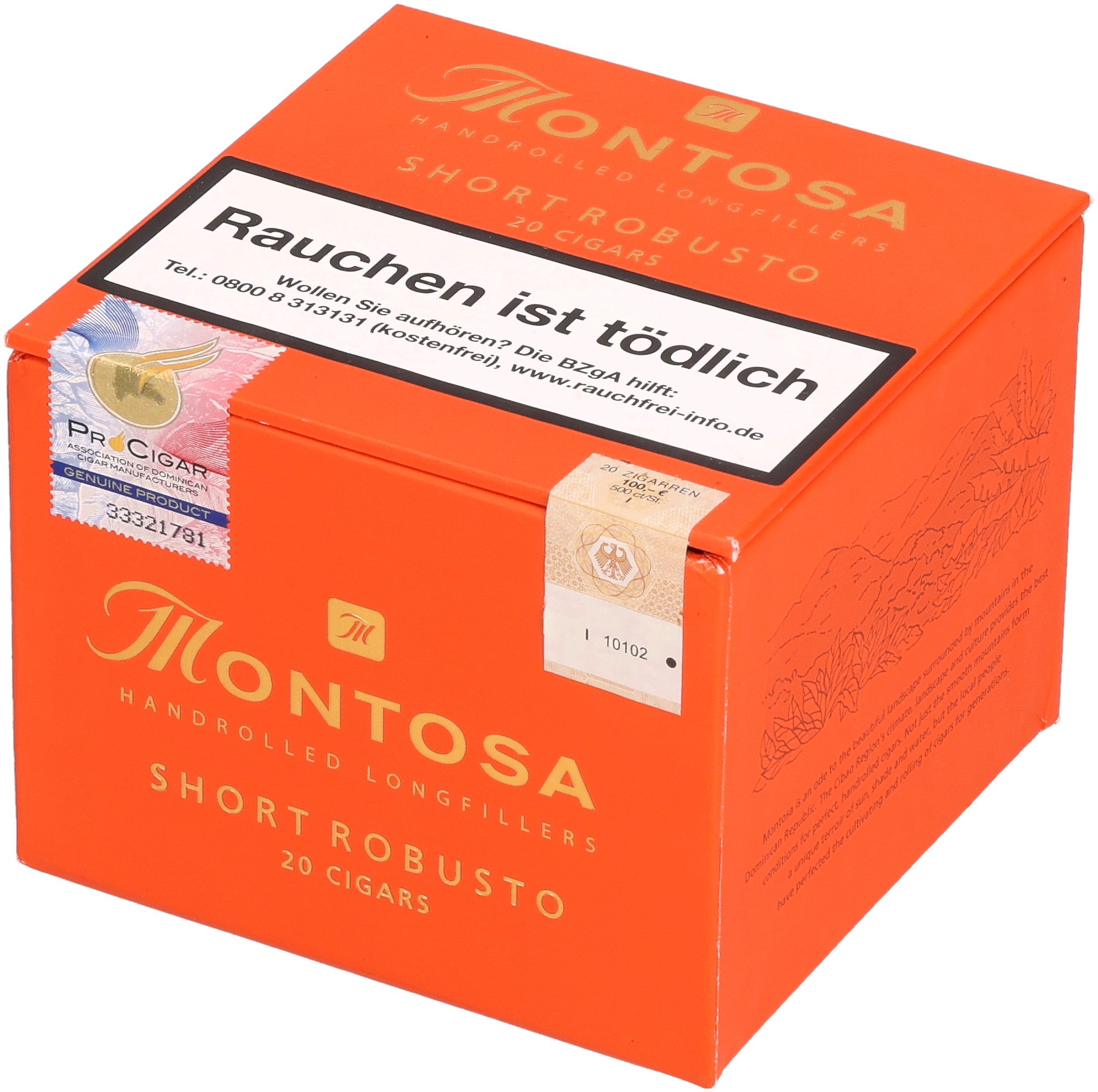 Montosa Claro Short Robusto_Kiste