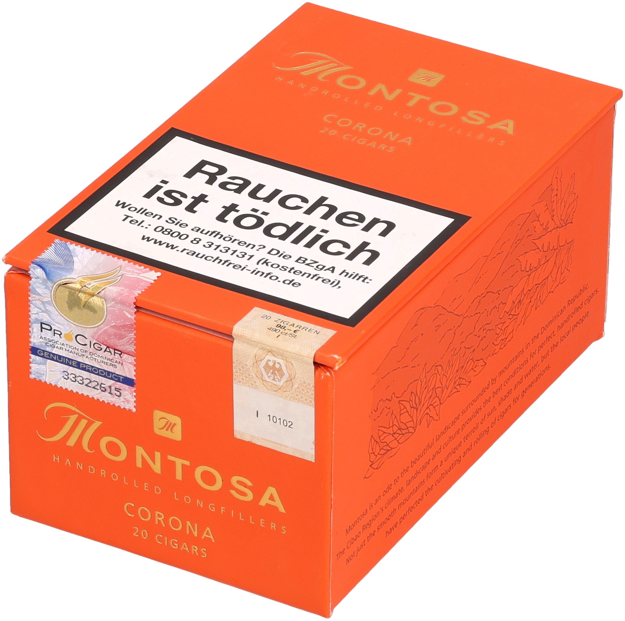 Montosa Claro Corona_Kiste
