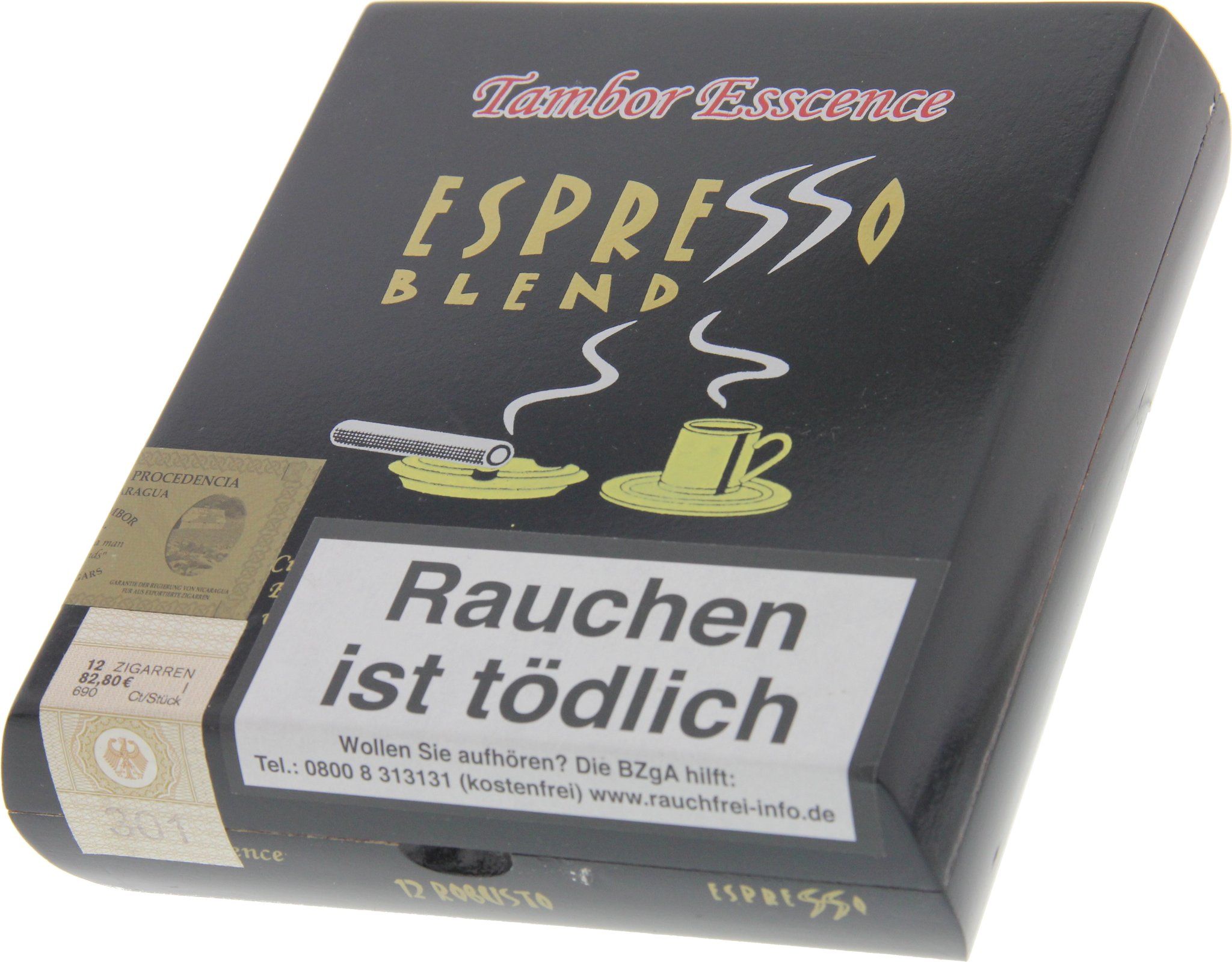 Victor Calvo Nicaragua Essence Espresso Robusto Kiste