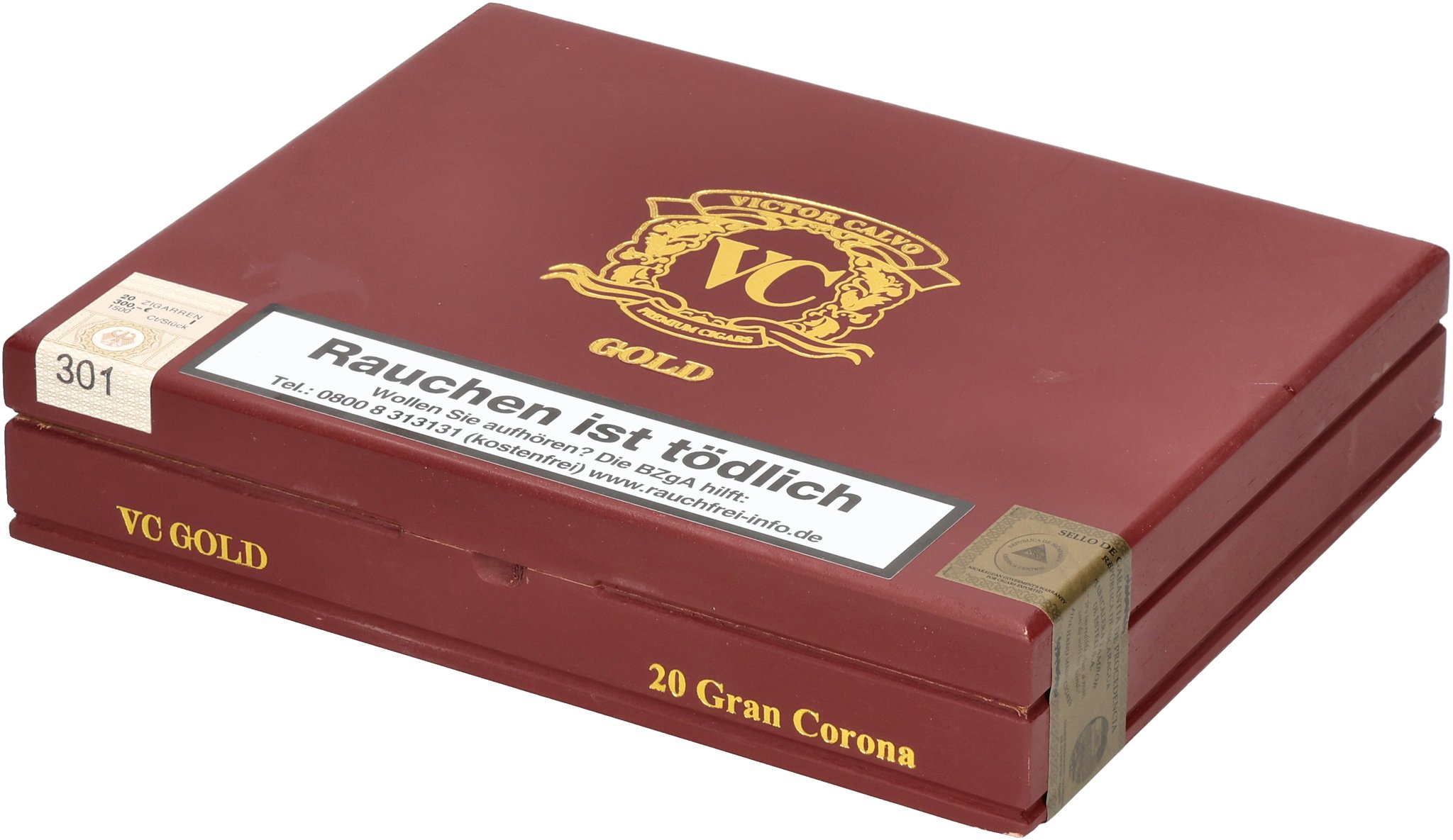 Gold Gran Corona Kiste