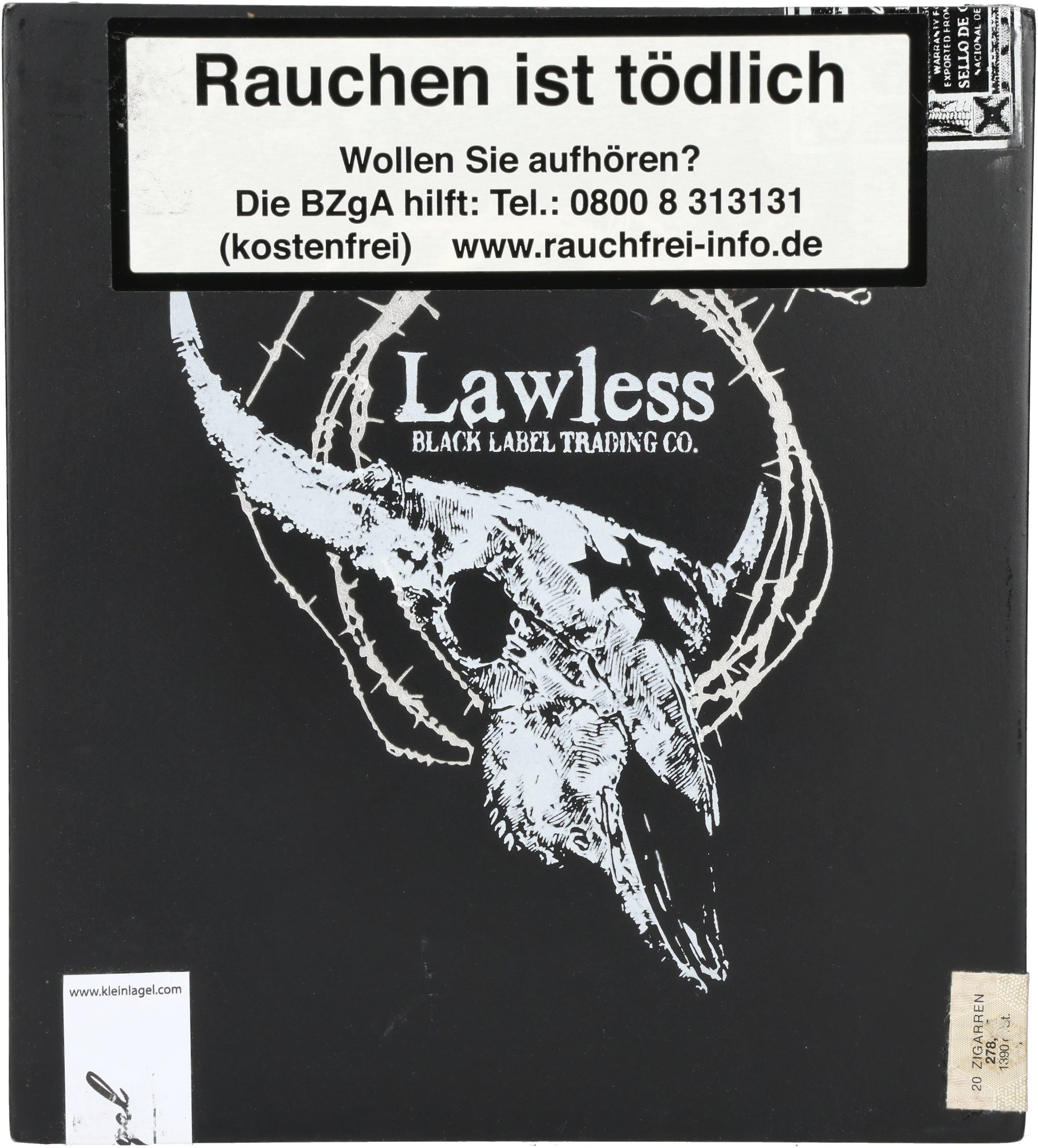 Lawless Toro box front