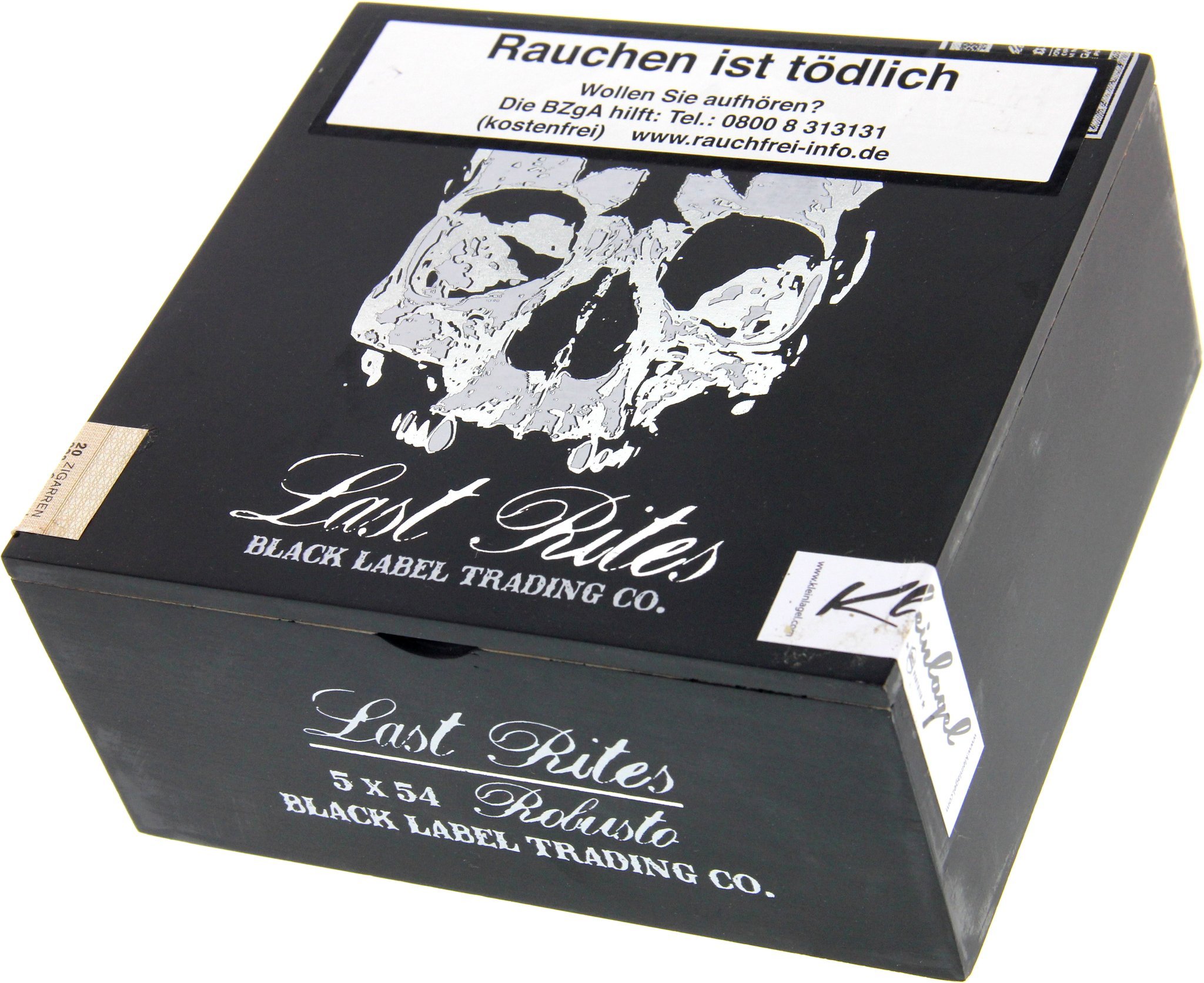 Black Label Trading Company Last Rites Robusto Kiste