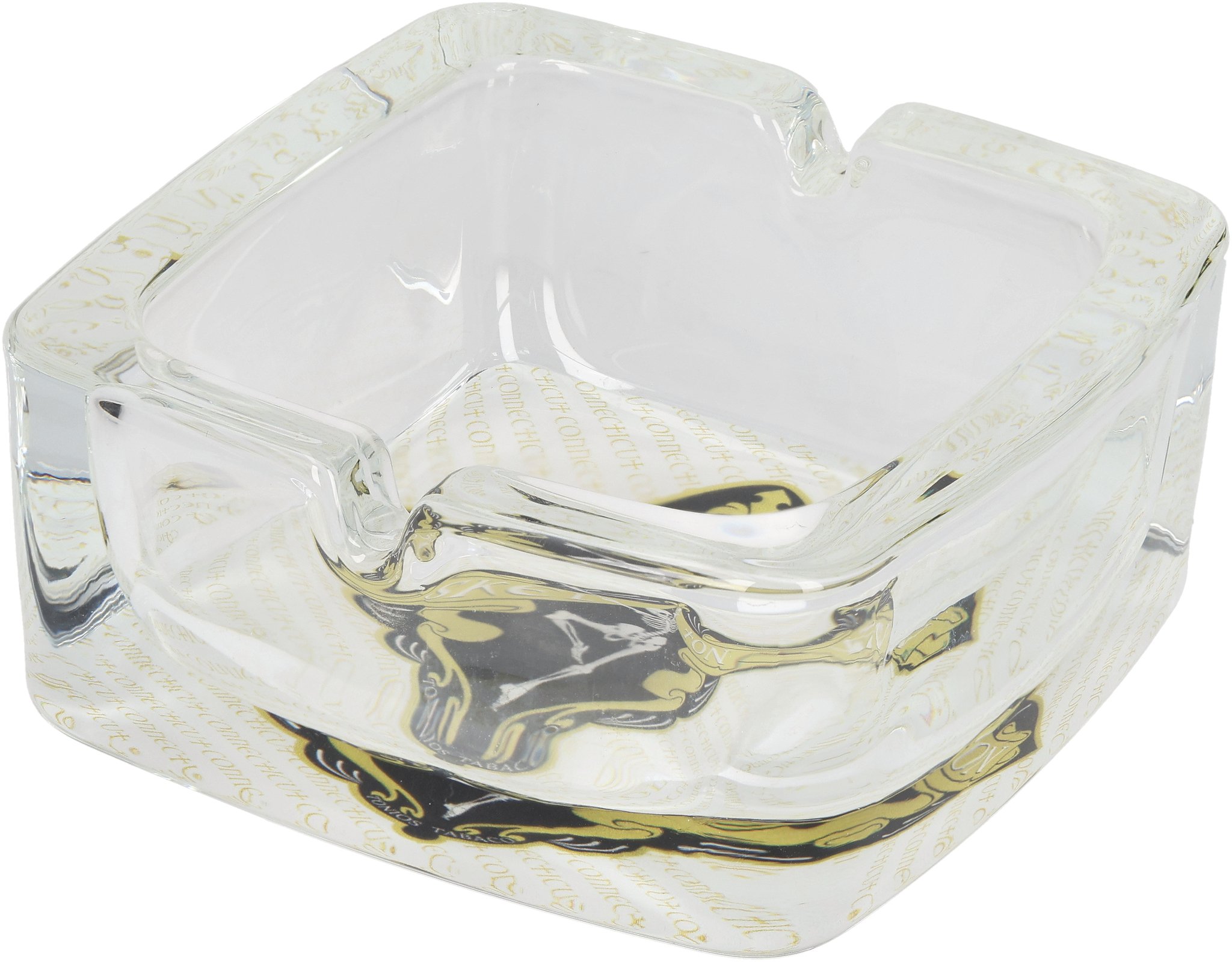Glas eckig 2 Ablagen 02