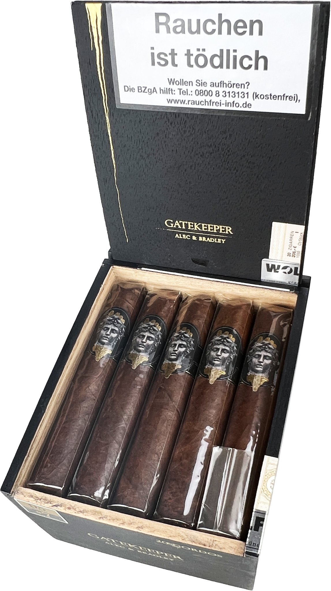 Alec Bradley Gatekeeper Gordo Kiste offen 2