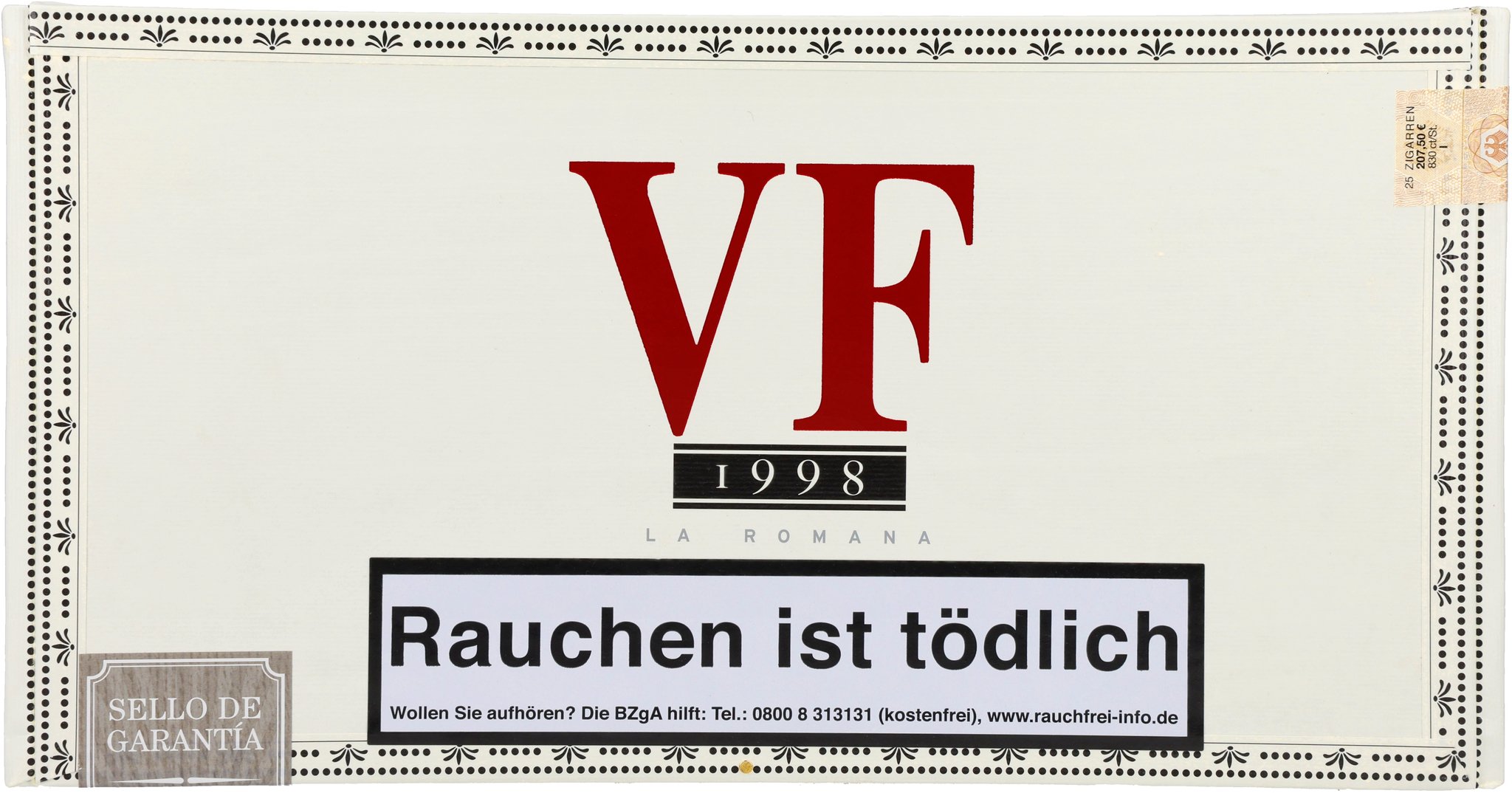 1998 VF 52 25er box front