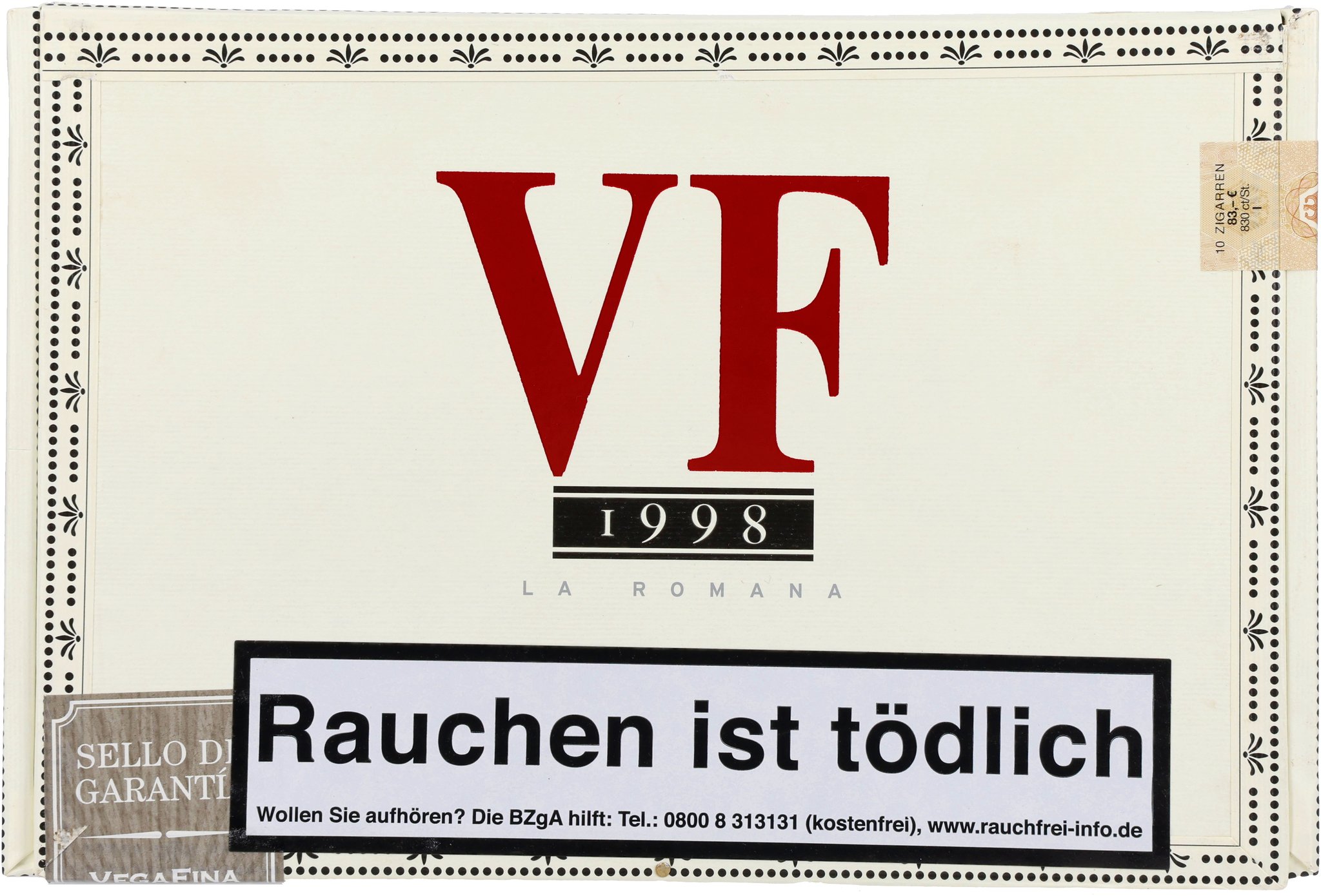 1998 VF 52 10er box front