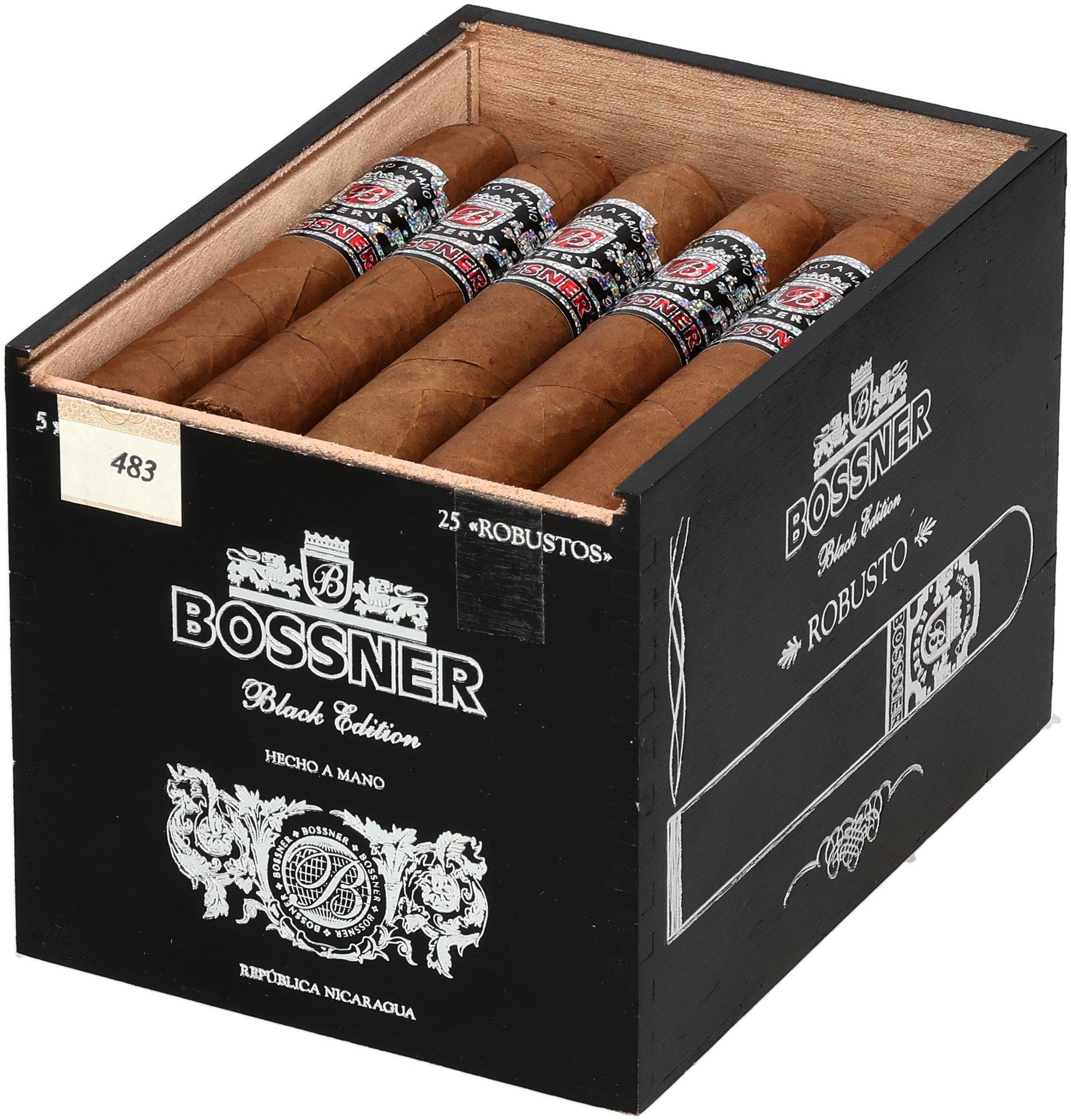 Bossner Black Edition (Nicaragua) Robusto_Kiste