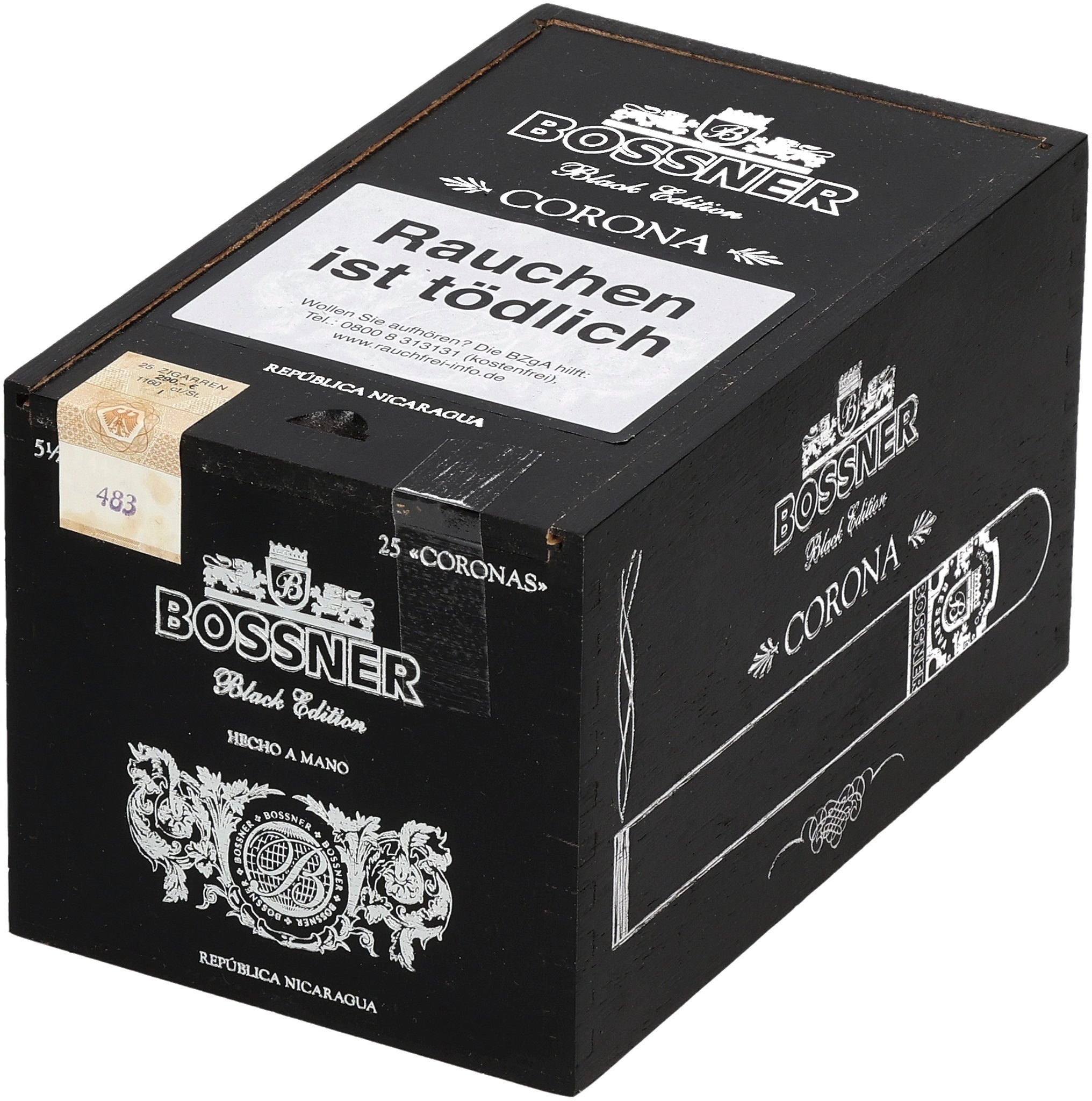 Bossner Black Edition (Nicaragua) Corona_Kiste