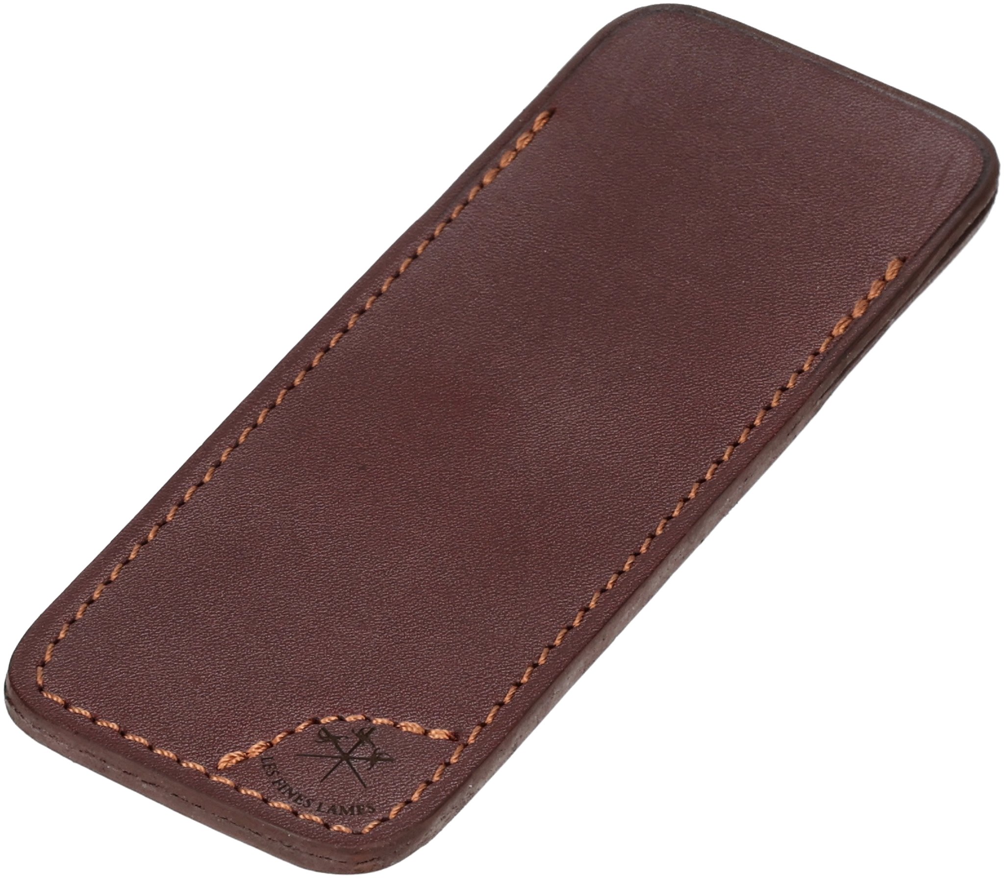 Les Fines Lames Le Petit Zigarrenmesser Lederetui natural burgundy