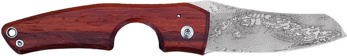 Les Fines Lames Zigarrenmesser Le Petit Compass Cuba Padauk
