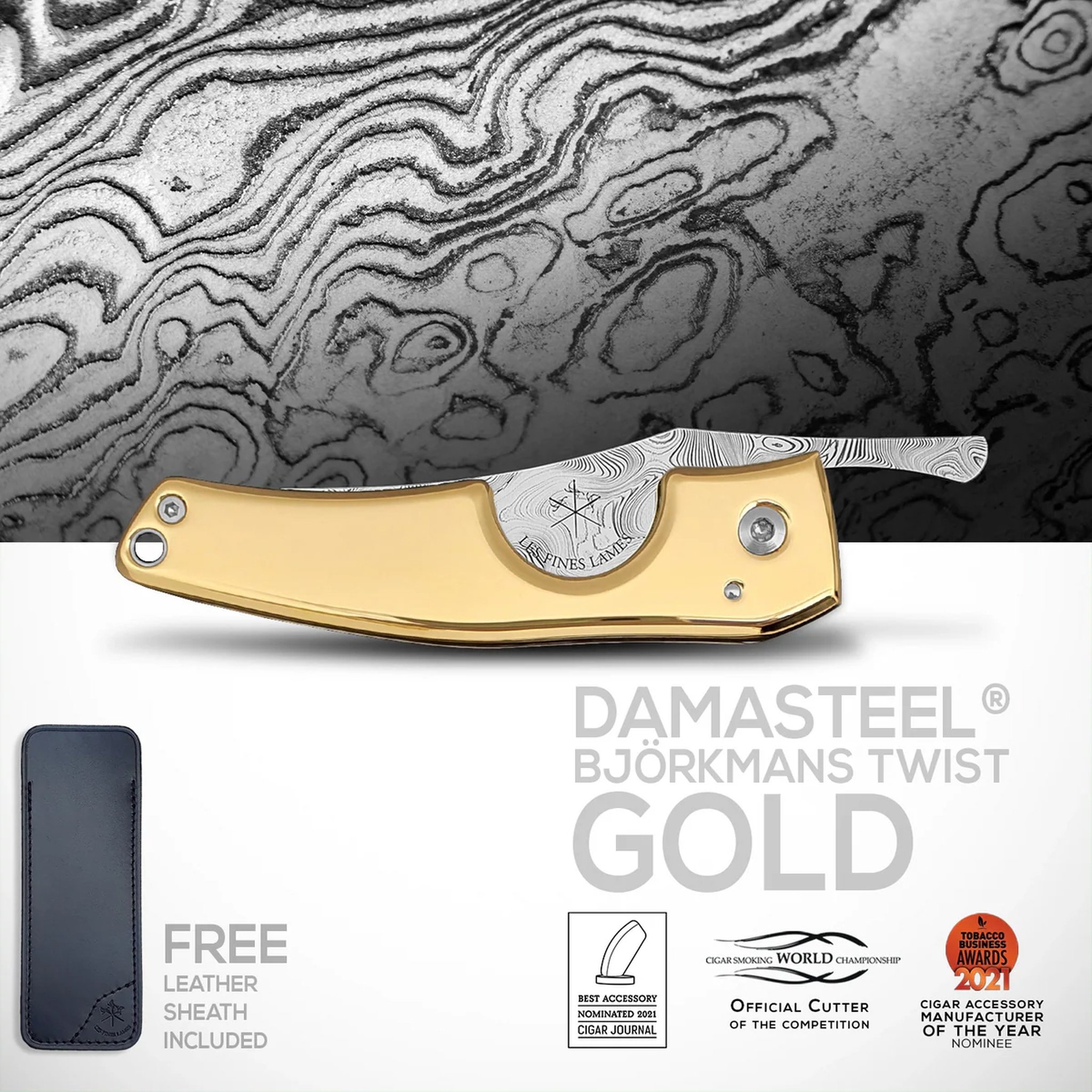 Damastahl Bjorkmans Twist - Gold_02