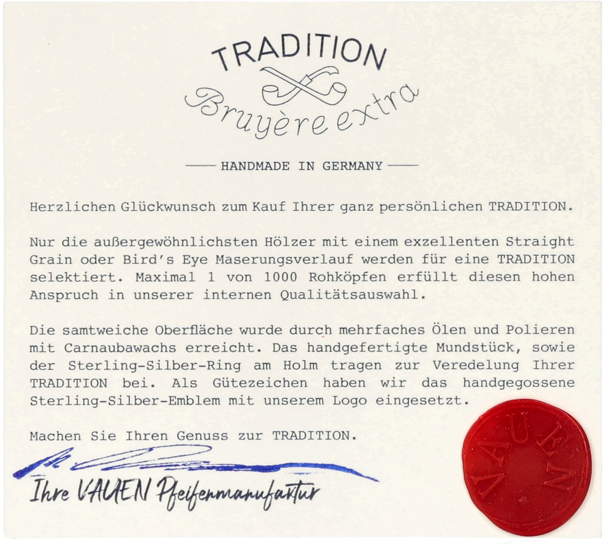 Vauen Tradition Sand (TD42)