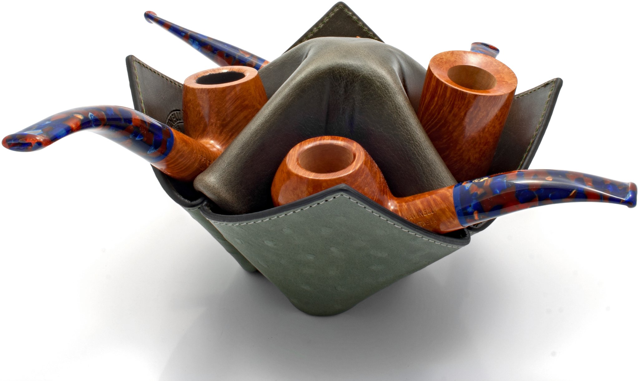 Savinelli Pfeifenhalter Pfeifenhalter Origami mit Pfeifen