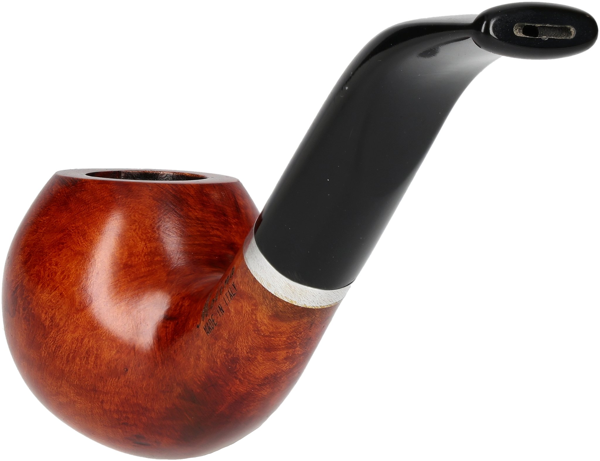 NOS Apple Gebogen Glatt Braun_02