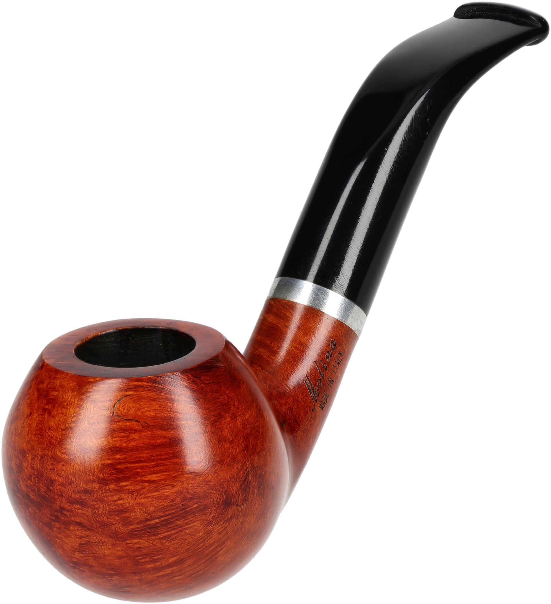 NOS Apple Gebogen Glatt Braun_03