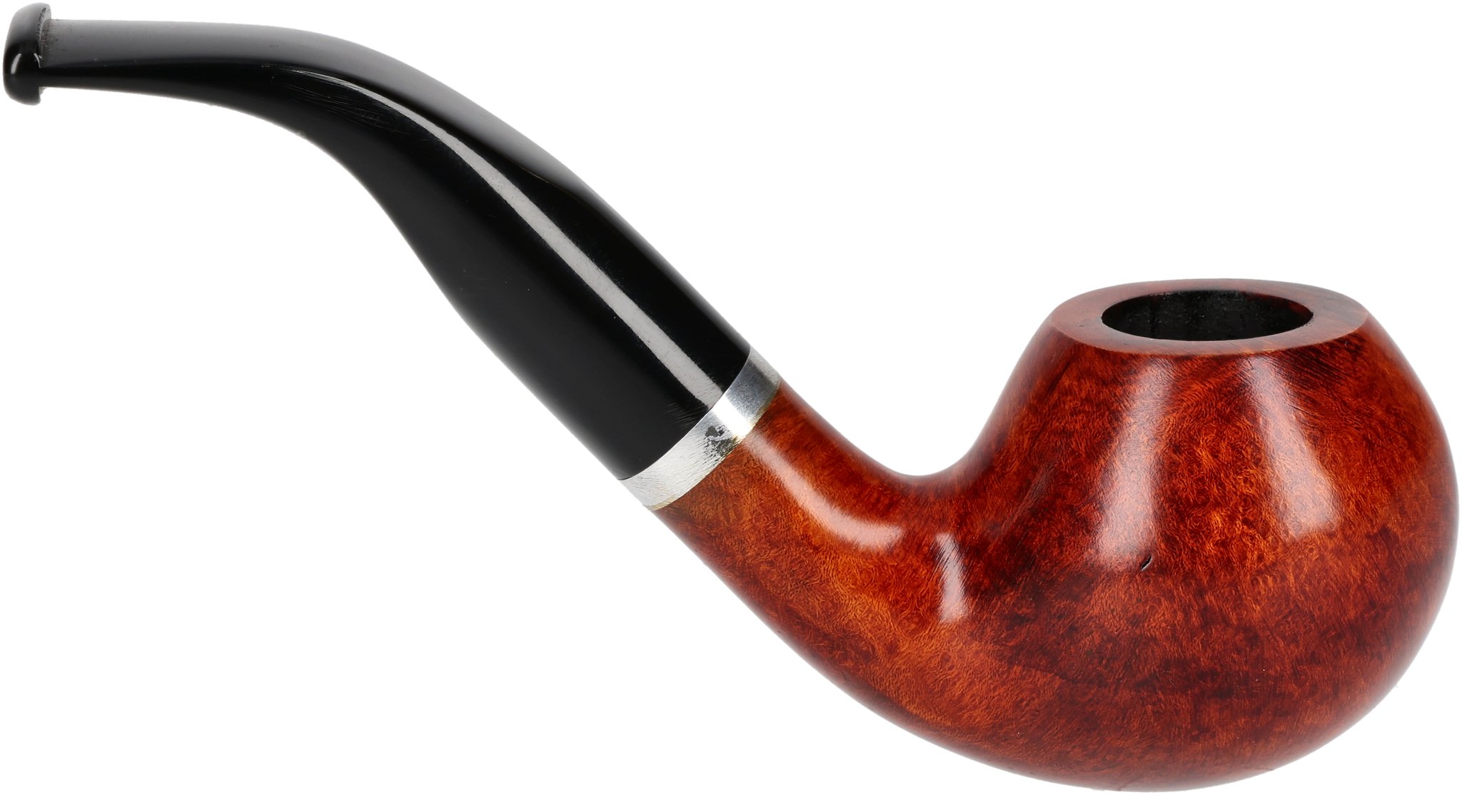 NOS Apple Gebogen Glatt Braun_05