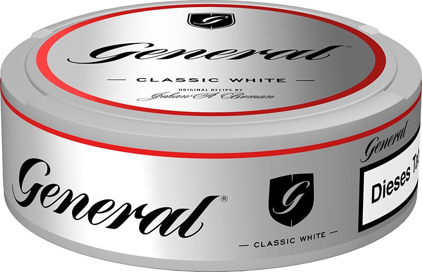 General Kautabak Classic White Detailbild