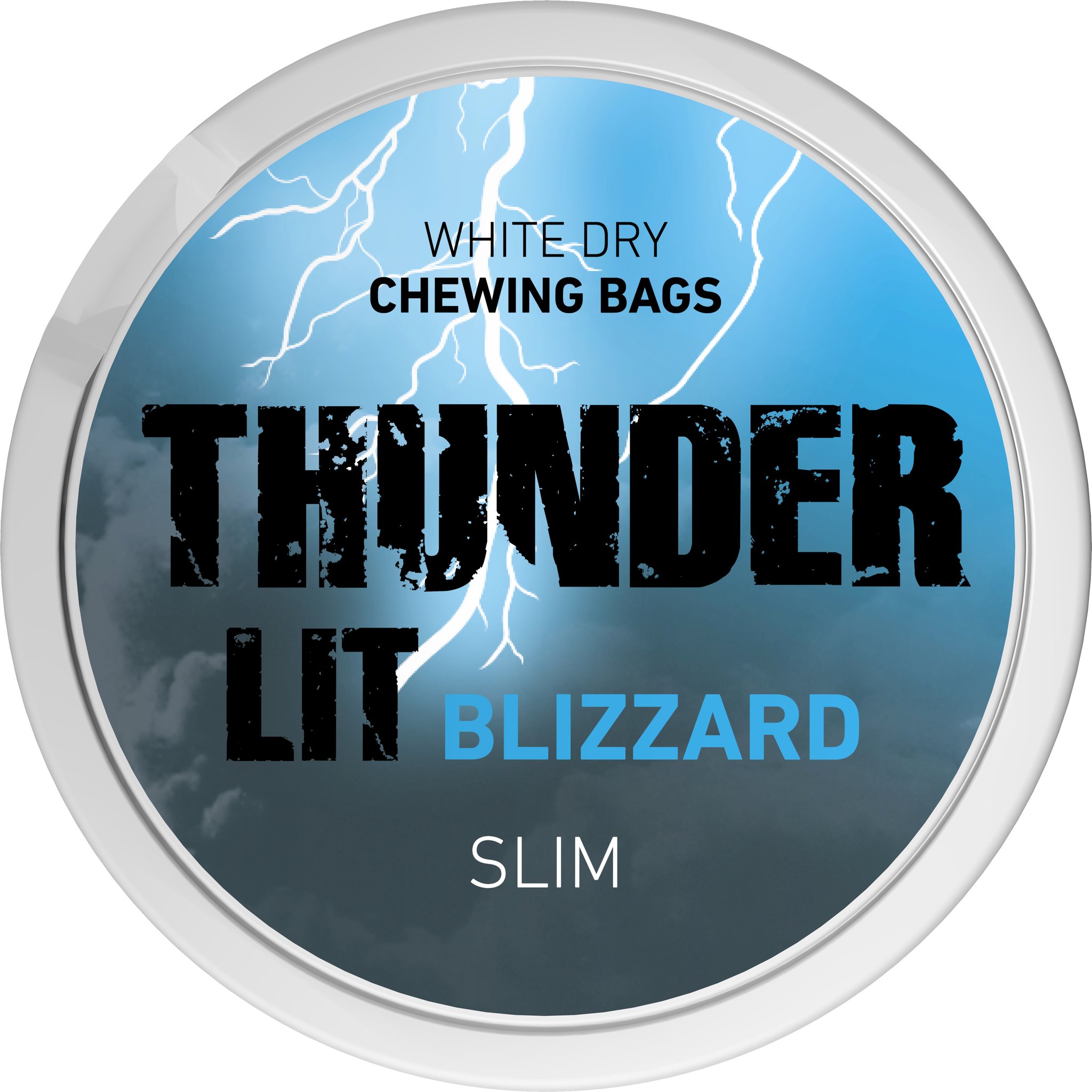 Thunder Kautabak LIT Slim Blizzard White Dry