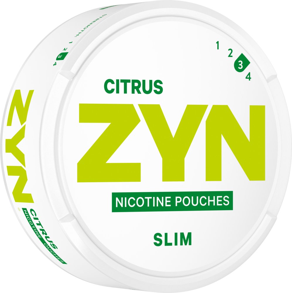 ZYN Kautabak Citrus Strong Slim stehend 1