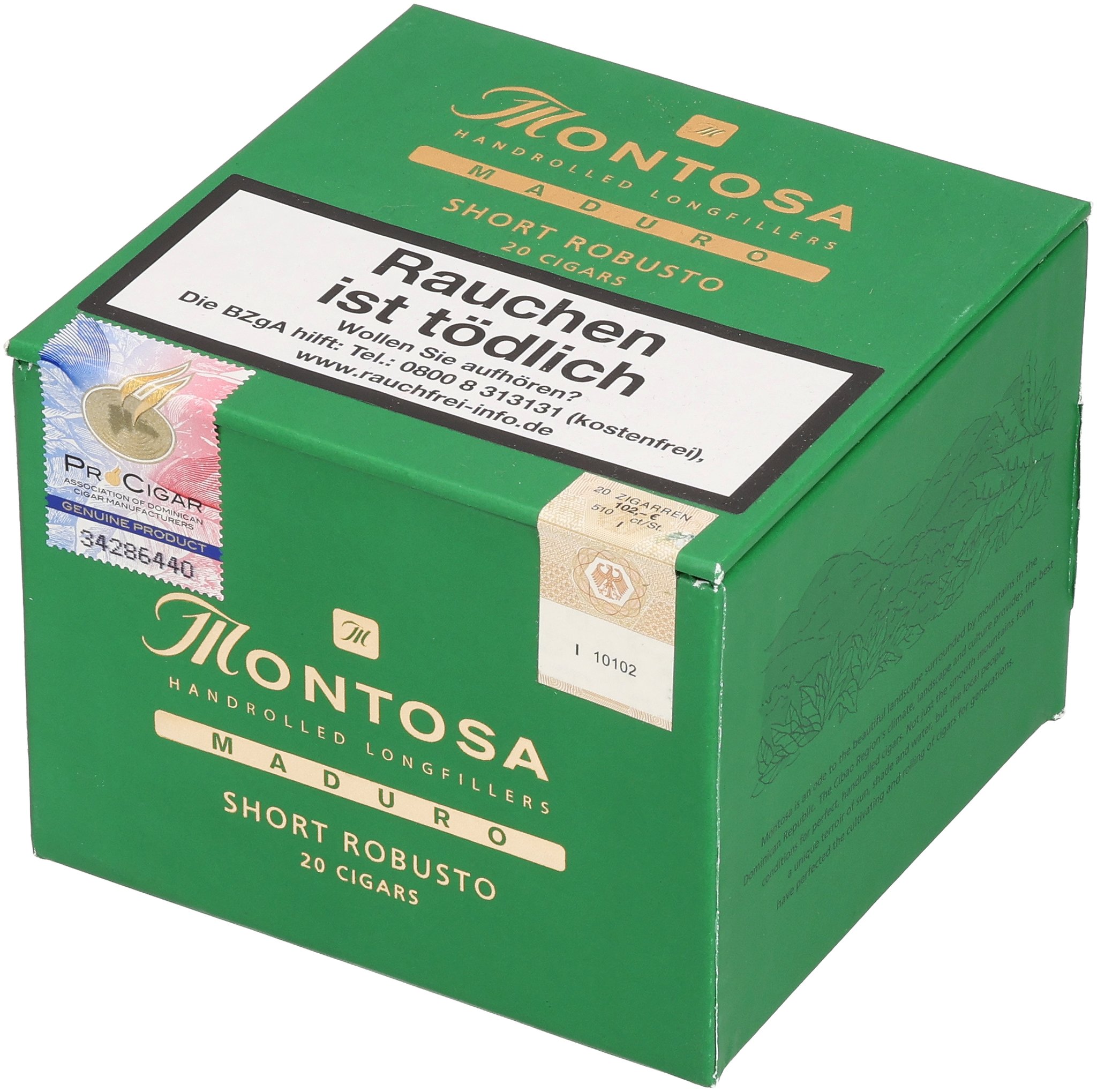 Montosa Maduro Short Robusto_Kiste