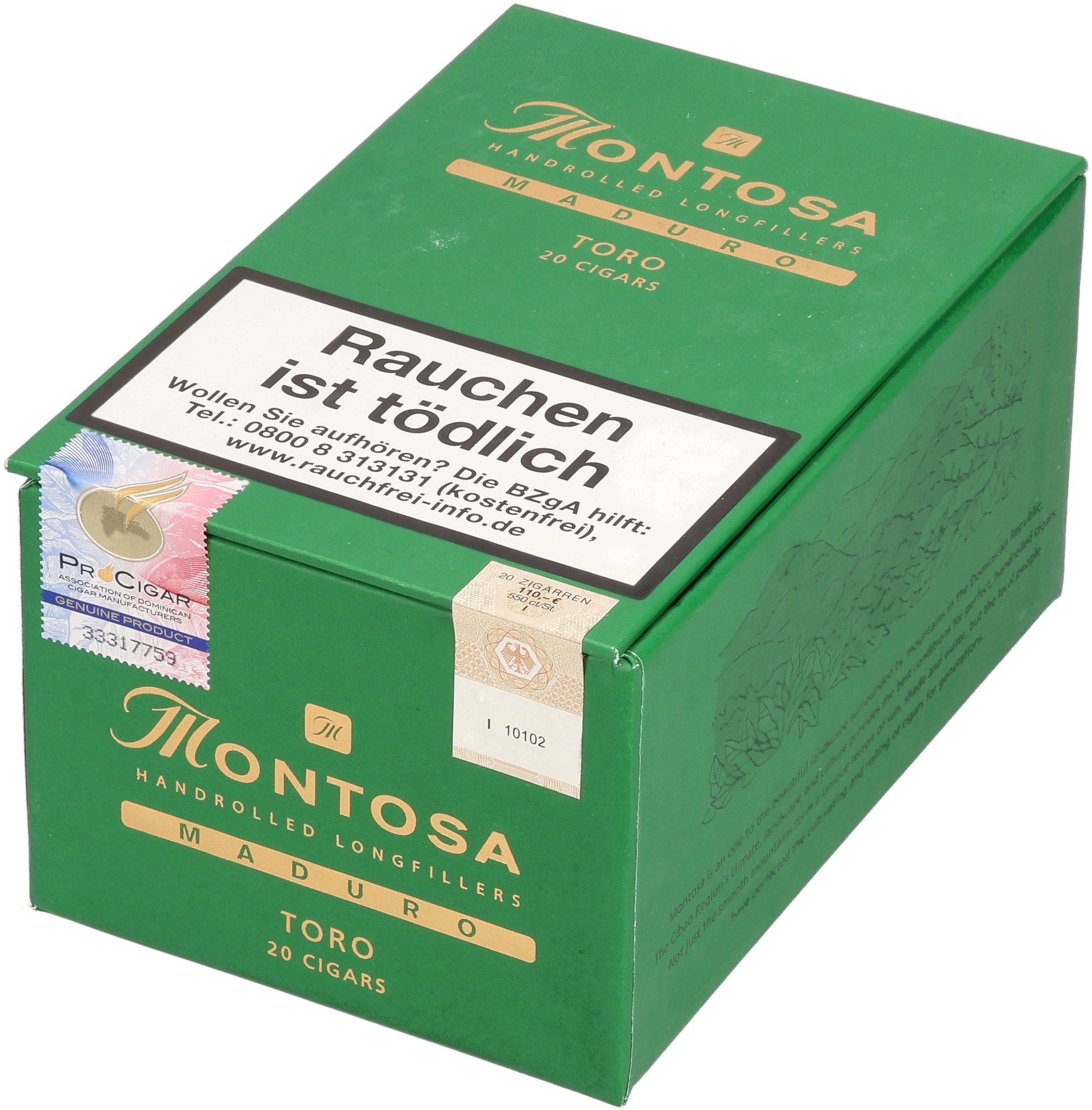 Montosa Maduro Toro_Kiste