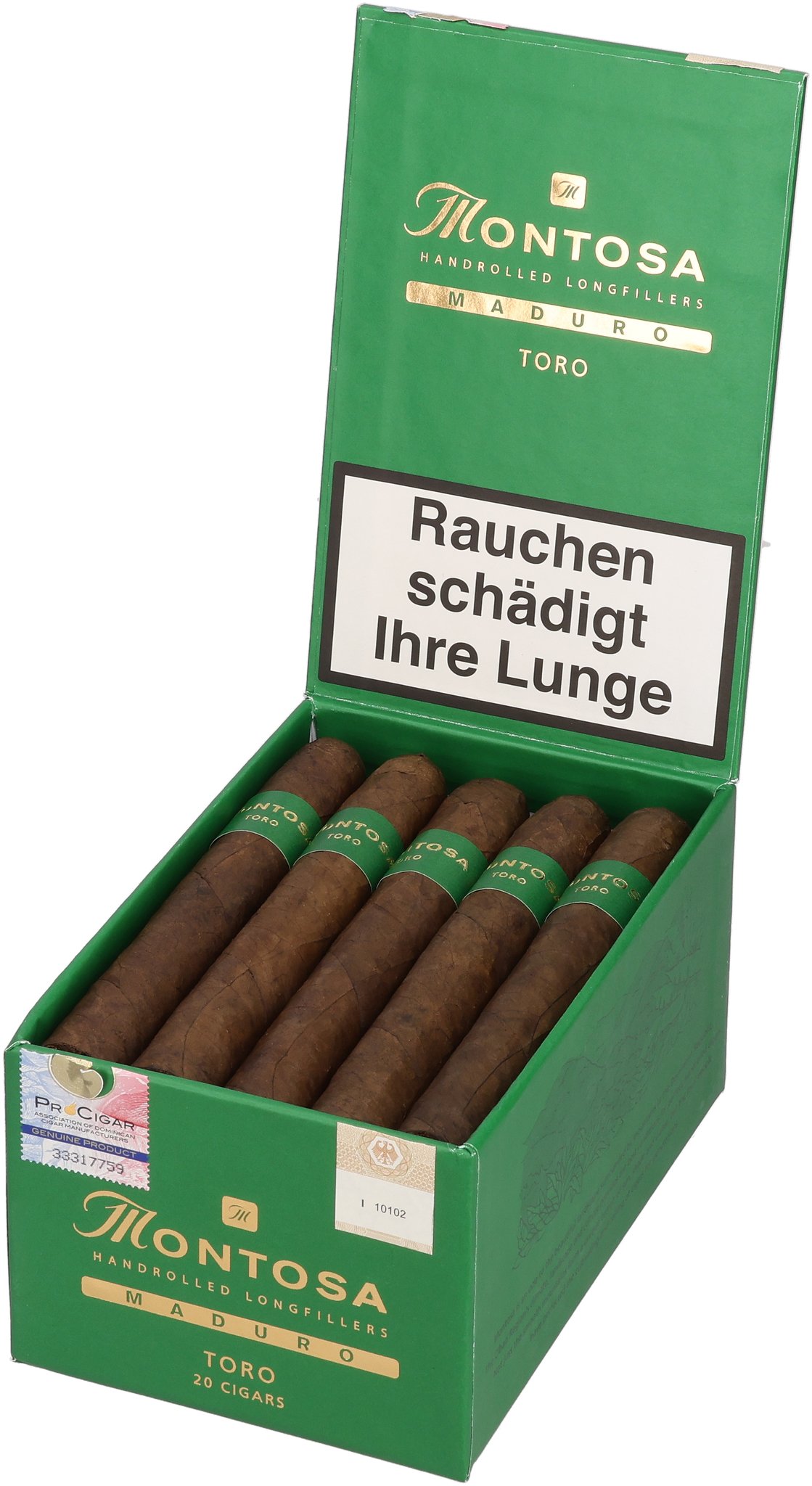 Montosa Maduro Toro_Kiste Offen