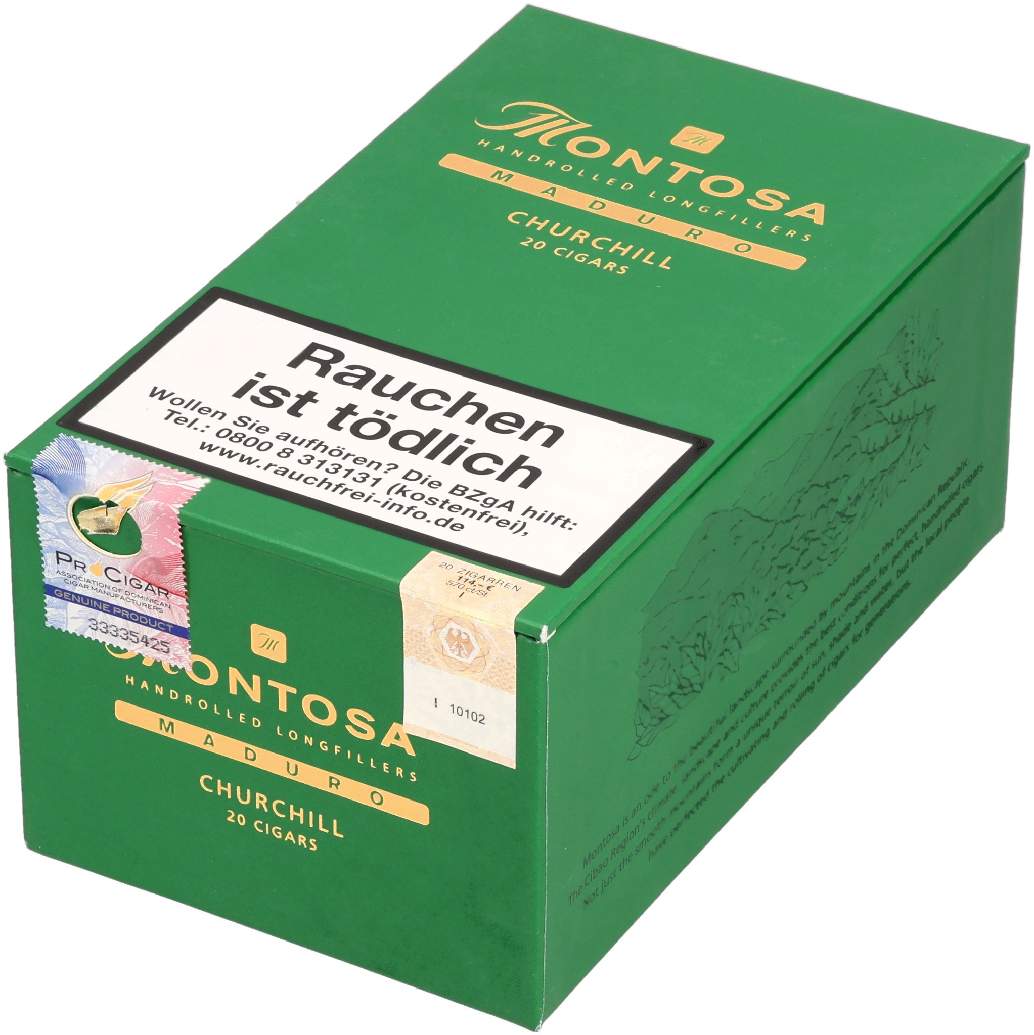 Montosa Maduro Churchill_Kiste