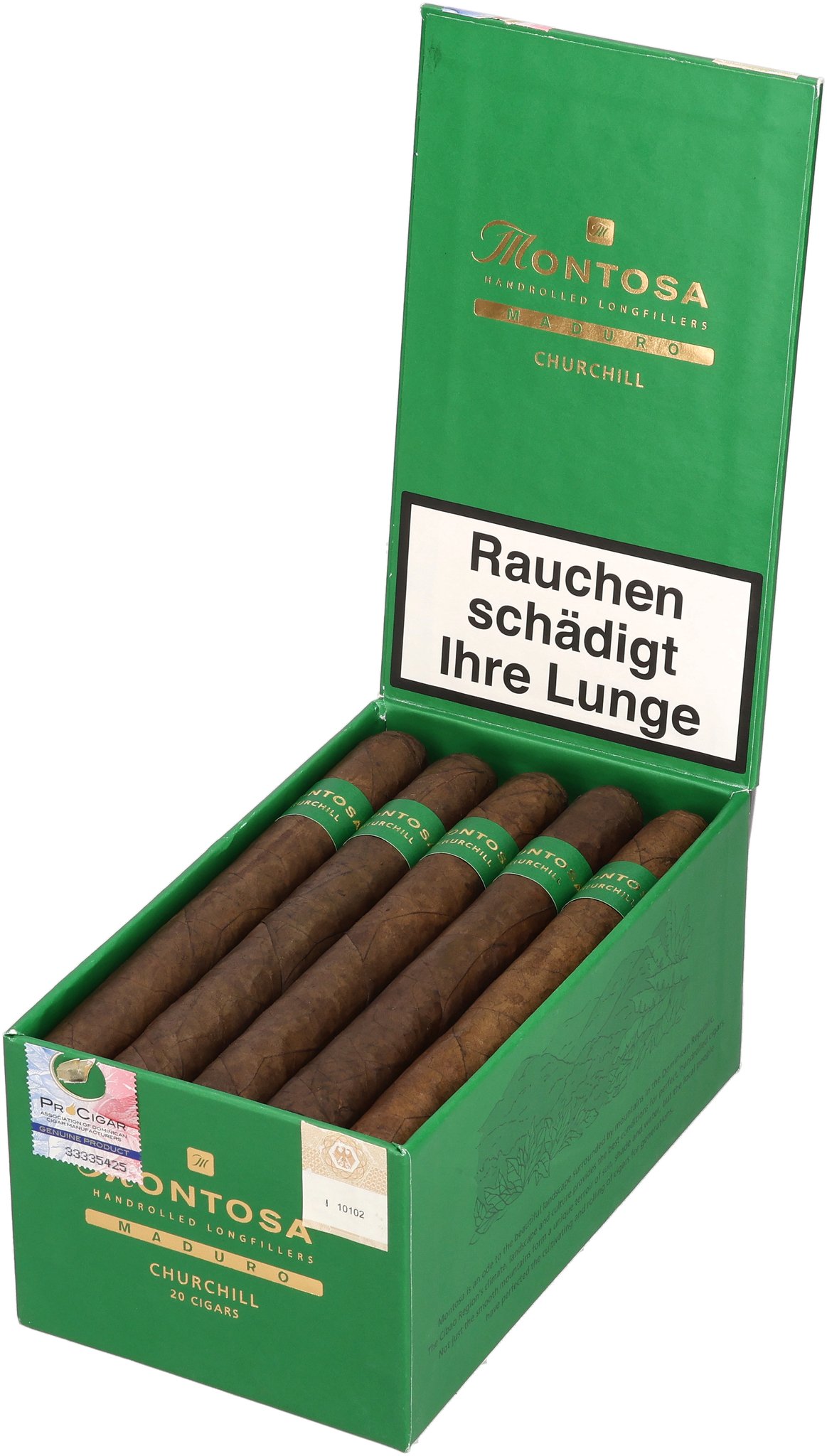 Montosa Maduro Churchill_Kiste Offen